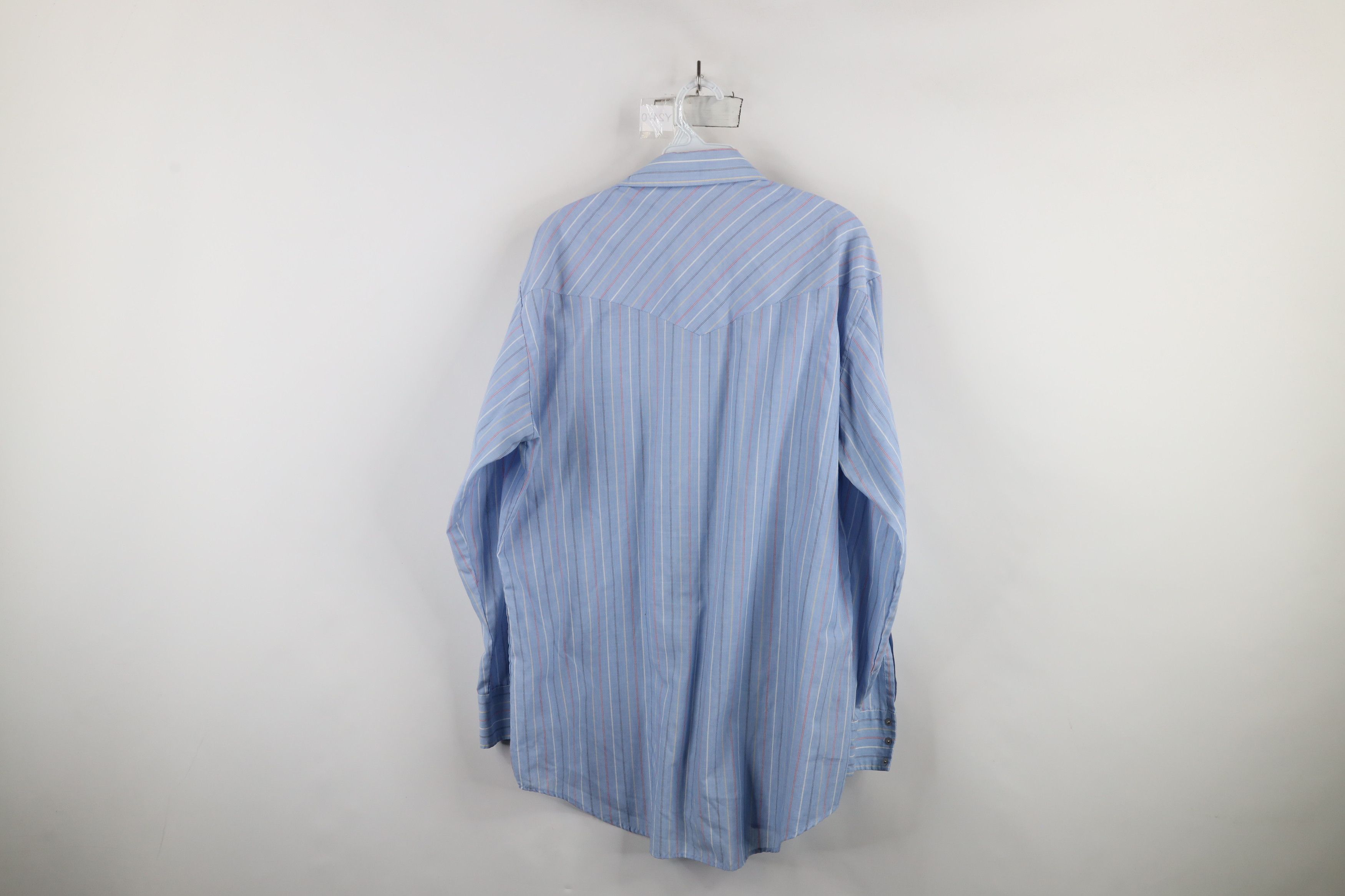 Vintage Vintage 80s 90s Rockabilly Western Cowboy Button Shirt Size US L / EU 52-54 / 3 - 11 Thumbnail