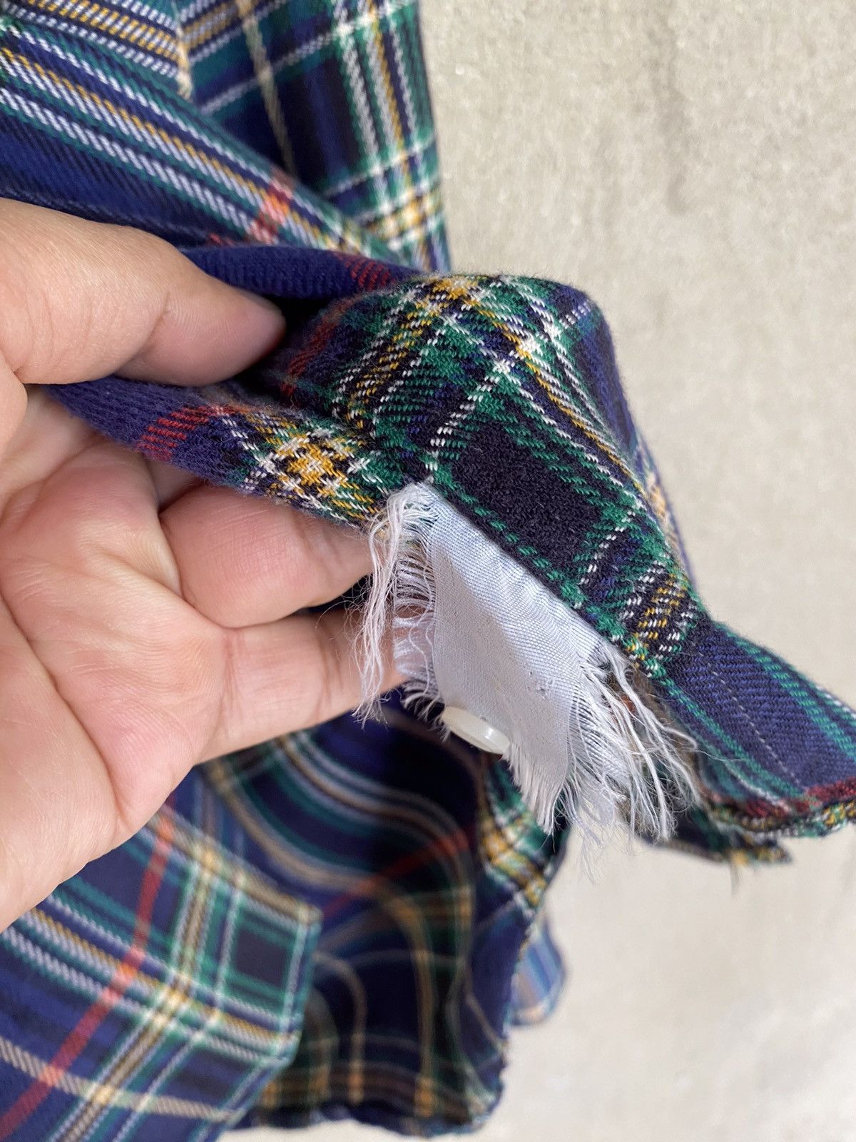 URBAN RESEARCH DOORS Vintage Urban Research Plaid Tartan Flannel Shirt Size US M / EU 48-50 / 2 - 5 Thumbnail