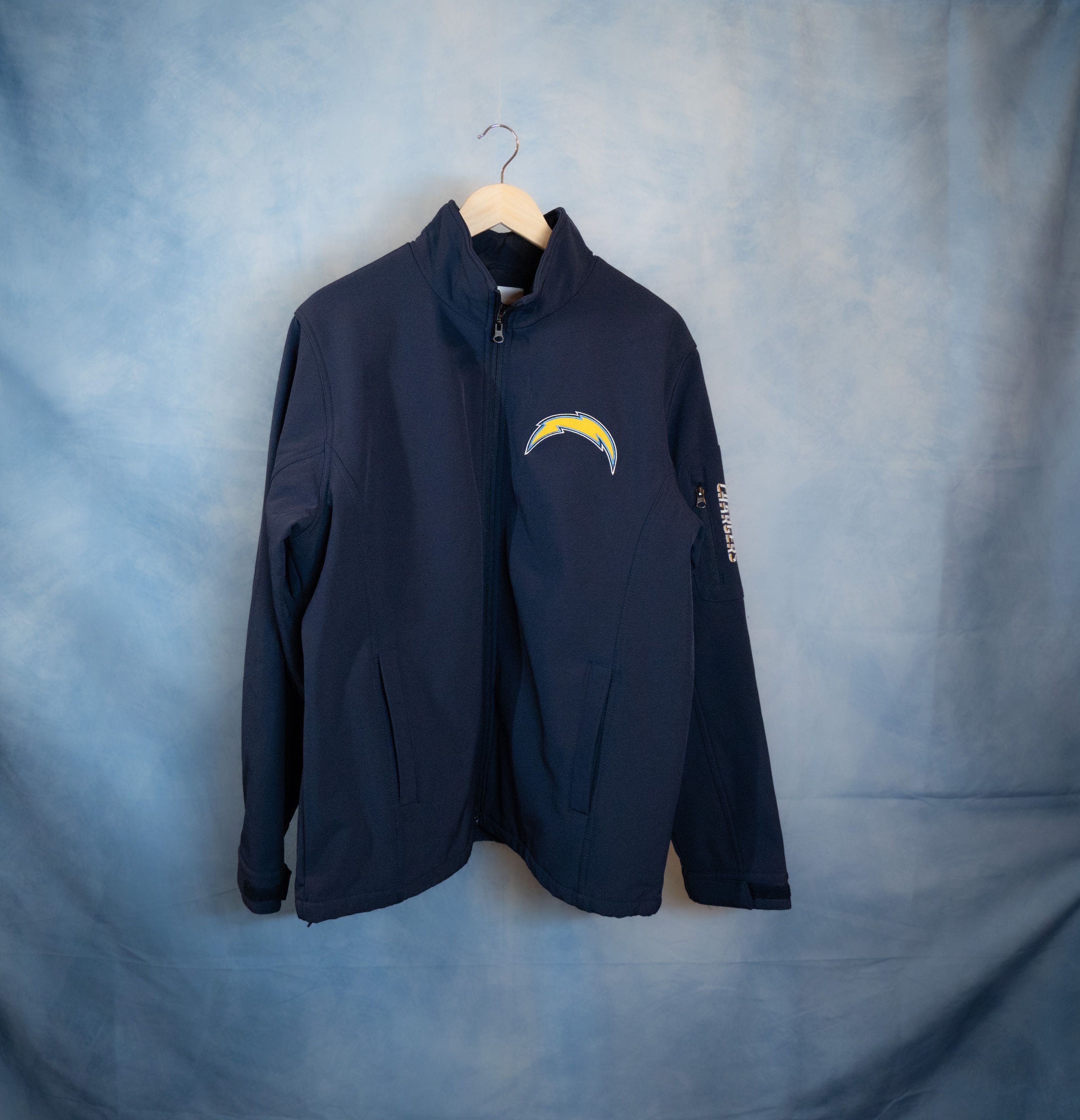 NFL Men's Los Angeles Chargers Blue Full-Zip Jacket Size US L / EU 52-54 / 3 - 1 Preview