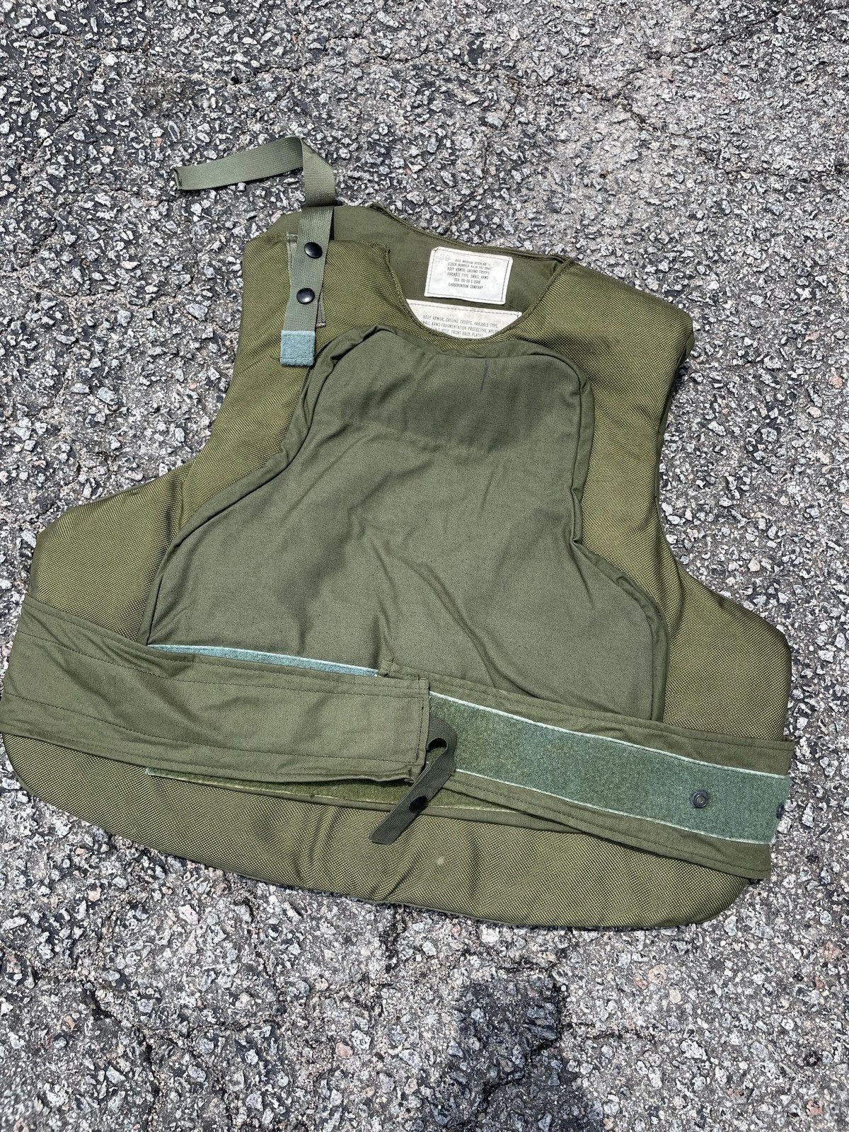 Vintage Vietnam “chicken Plate” ‘69 Flak Jacket Vest 