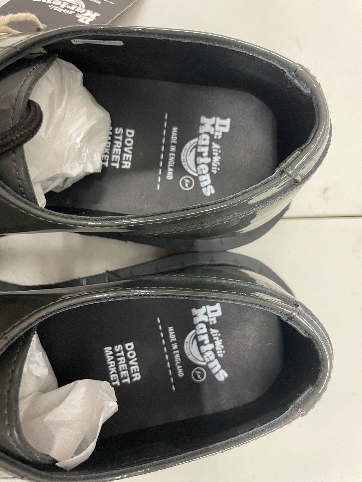 Dr. Martens × Fragment Design Dover St Market Hollingborn Patent Leather 1461 Size US 7 / EU 40 - 5 Thumbnail