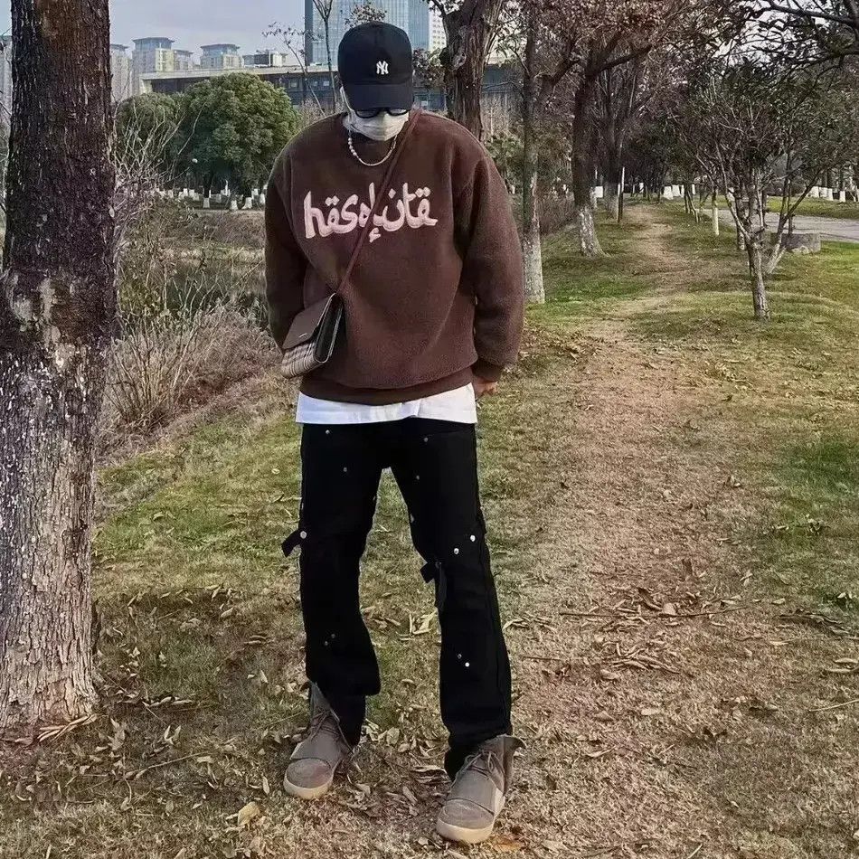 Japanese Brand Hip hop black micro flared jeans Size US 32 / EU 48 - 3 Thumbnail