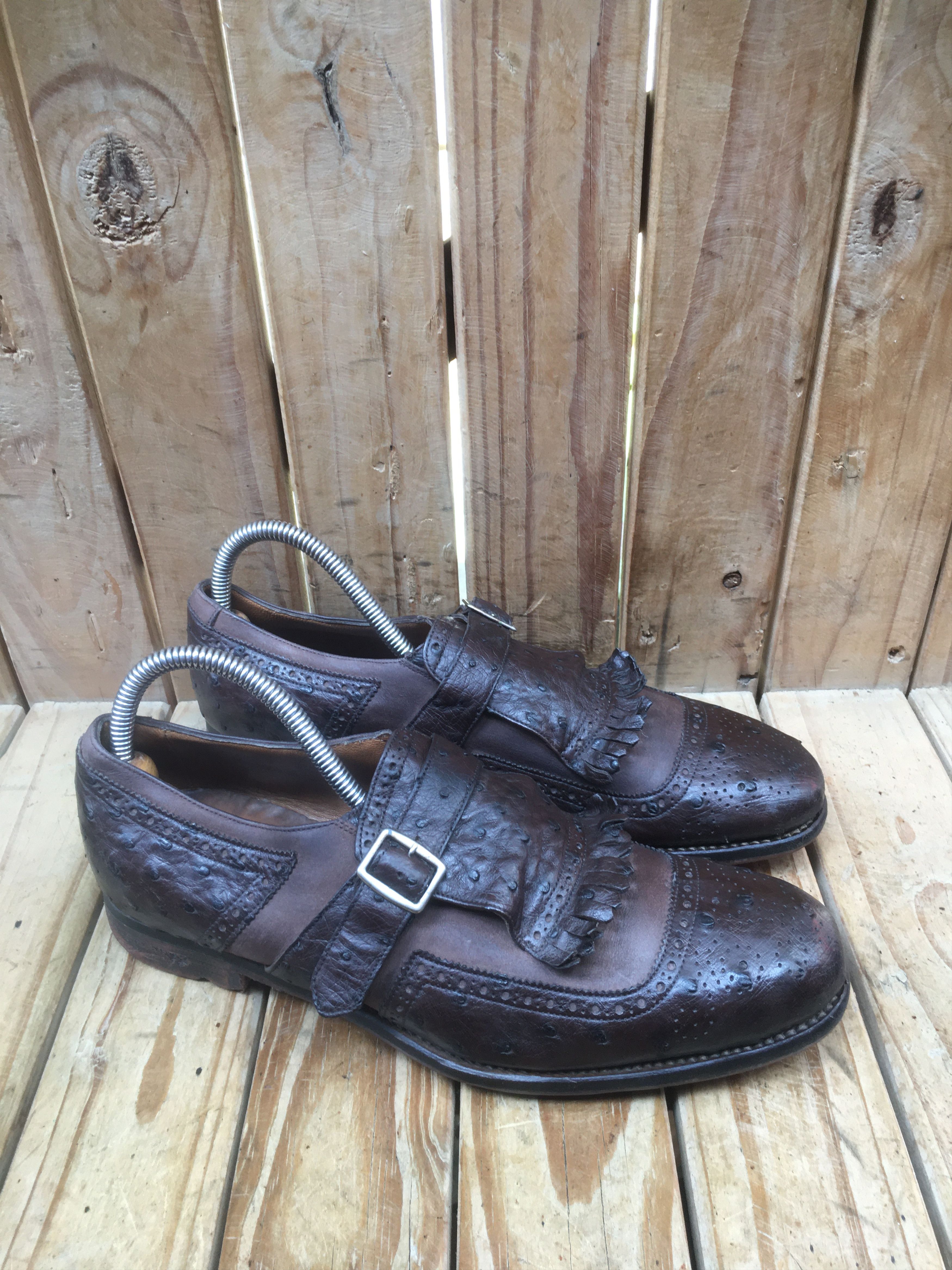 Church's church's 'Shanghai' Monk strap dress shoes UK 6AAA Size US 7 / EU 40 - 4 Thumbnail