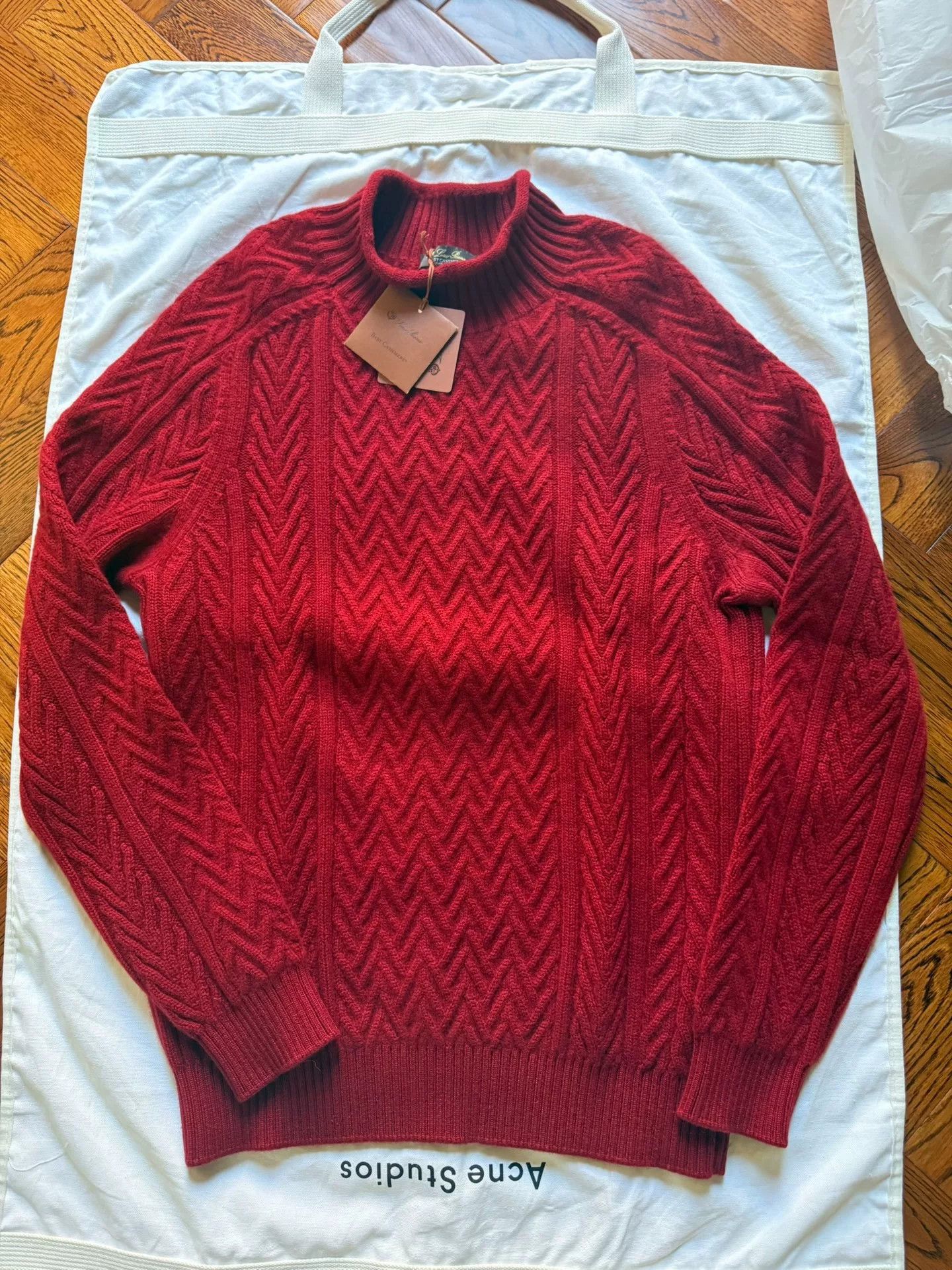 Loro Piana Loro Piana Men's Baby Cashmere Sweater Size US L / EU 52-54 / 3 - 1 Thumbnail