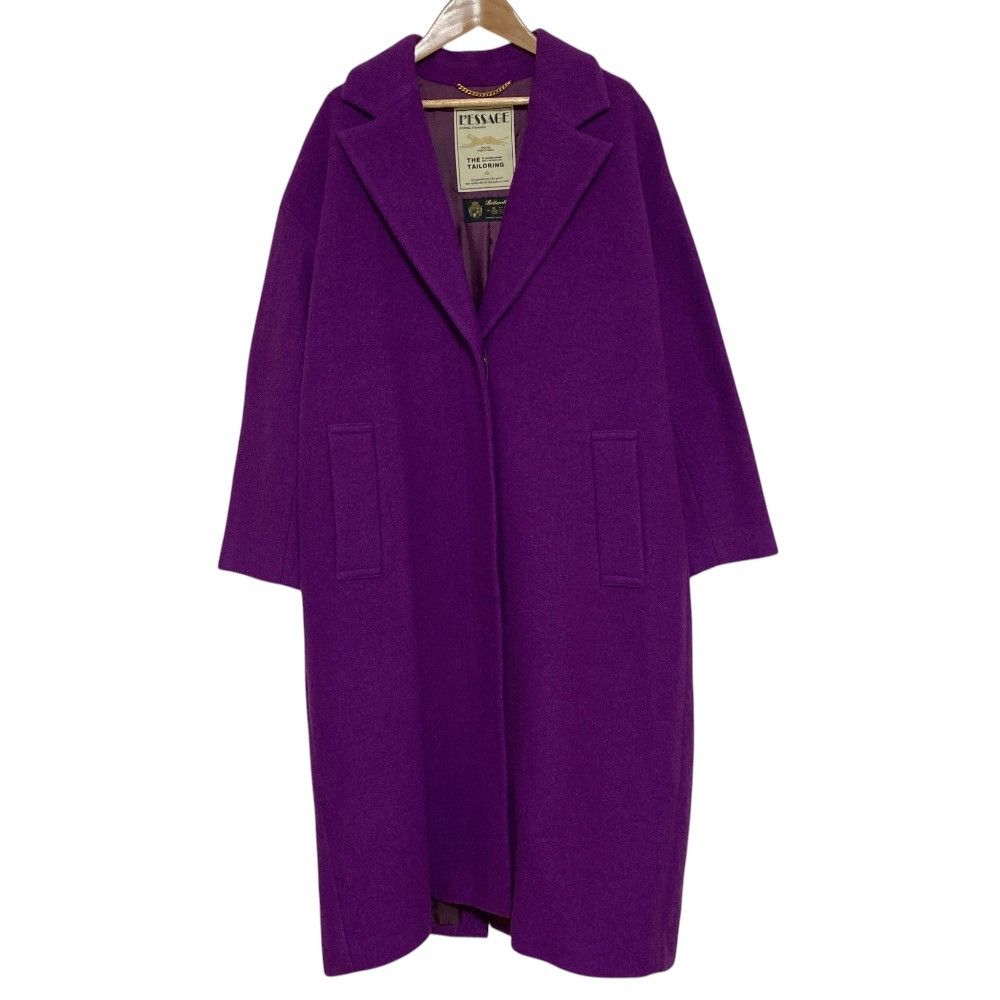 Other Other Journal Standard Lessage Bellandi Pure Wool Coat Textile Outerwear DUTY FREE for USA Size ONE SIZE - 1 Thumbnail