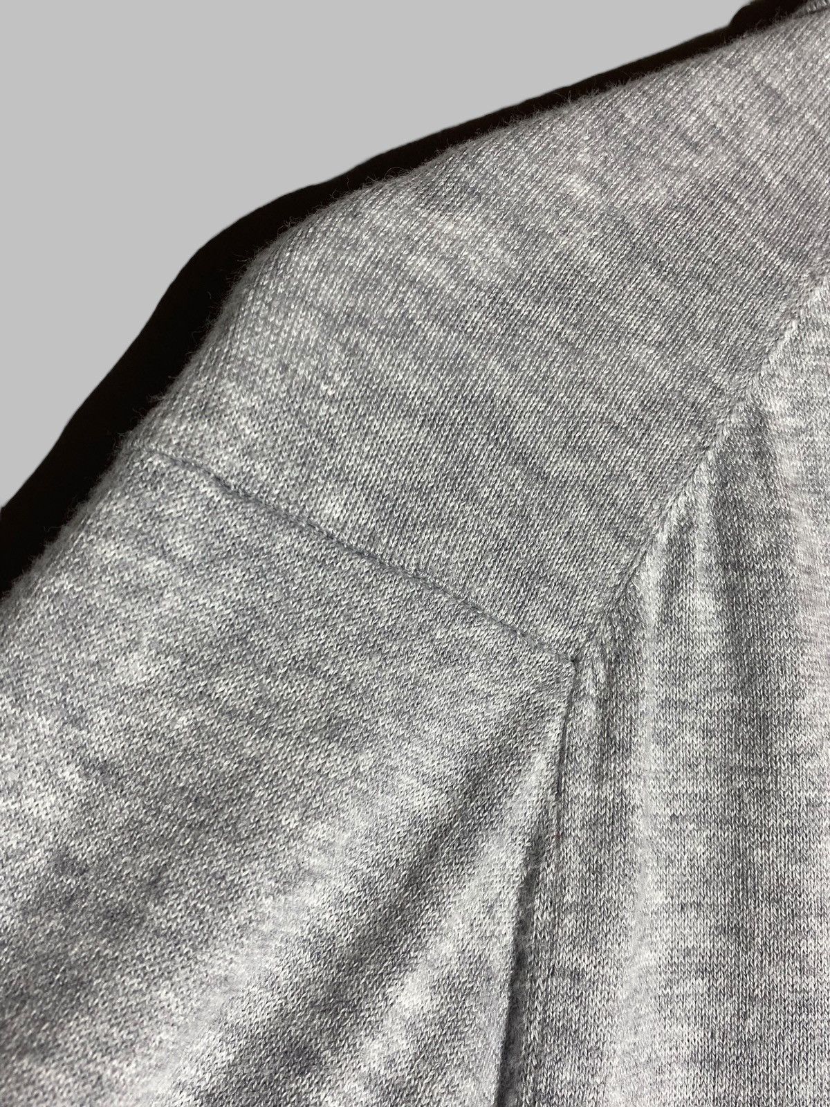 Baracuta Vintage Baracuta Knit Polo T-shirt Grey Blue Sripes Size US M / EU 48-50 / 2 - 16 Thumbnail