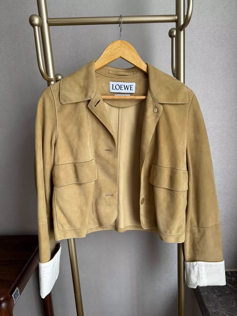 Loewe LOEWE A jacket made of sheepskin Size XXS / US 00 / IT 34 - 1 Thumbnail
