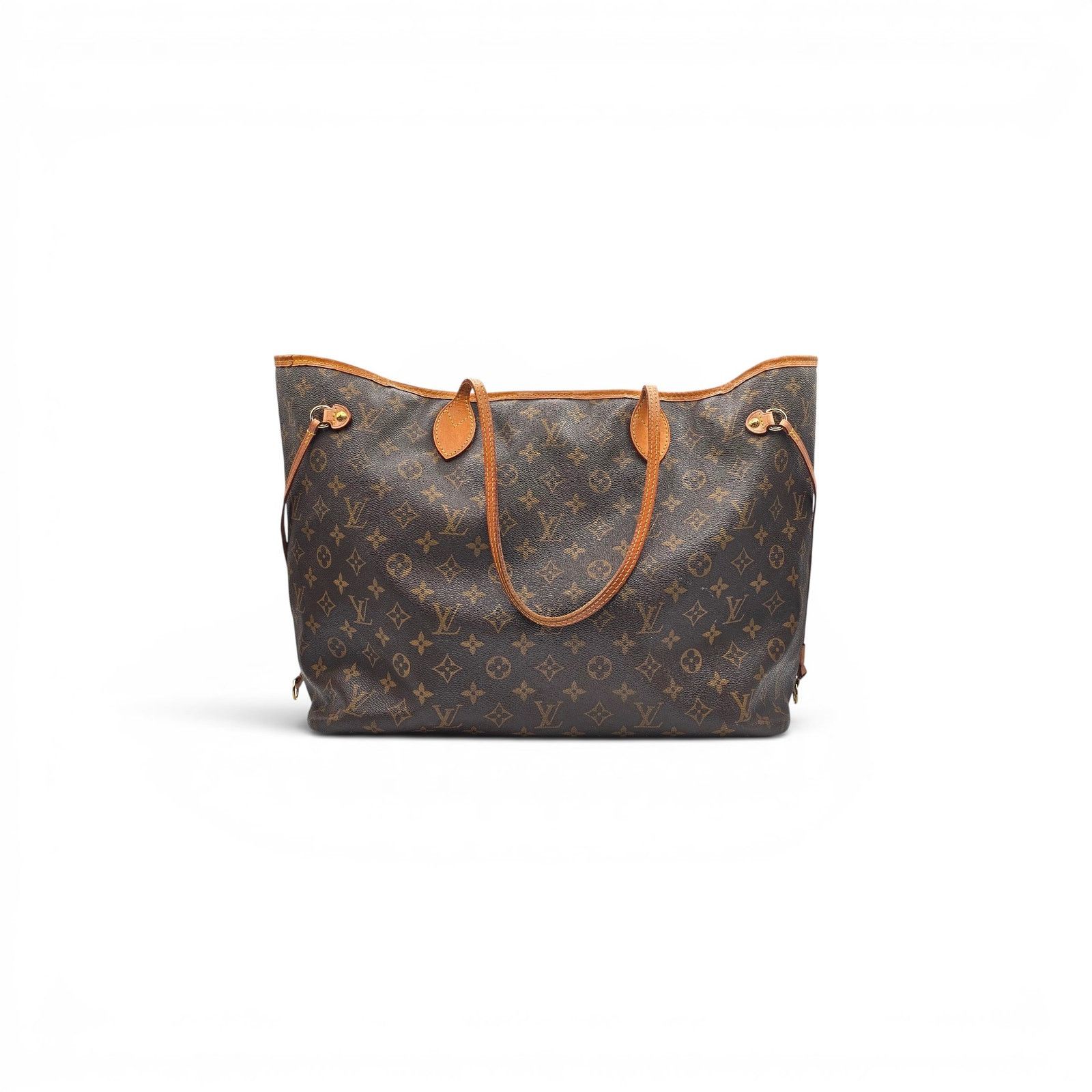 Louis Vuitton Neverfull MM Monogram Canvas Tote Bag Brown - Preowned Size ONE SIZE - 2 Thumbnail