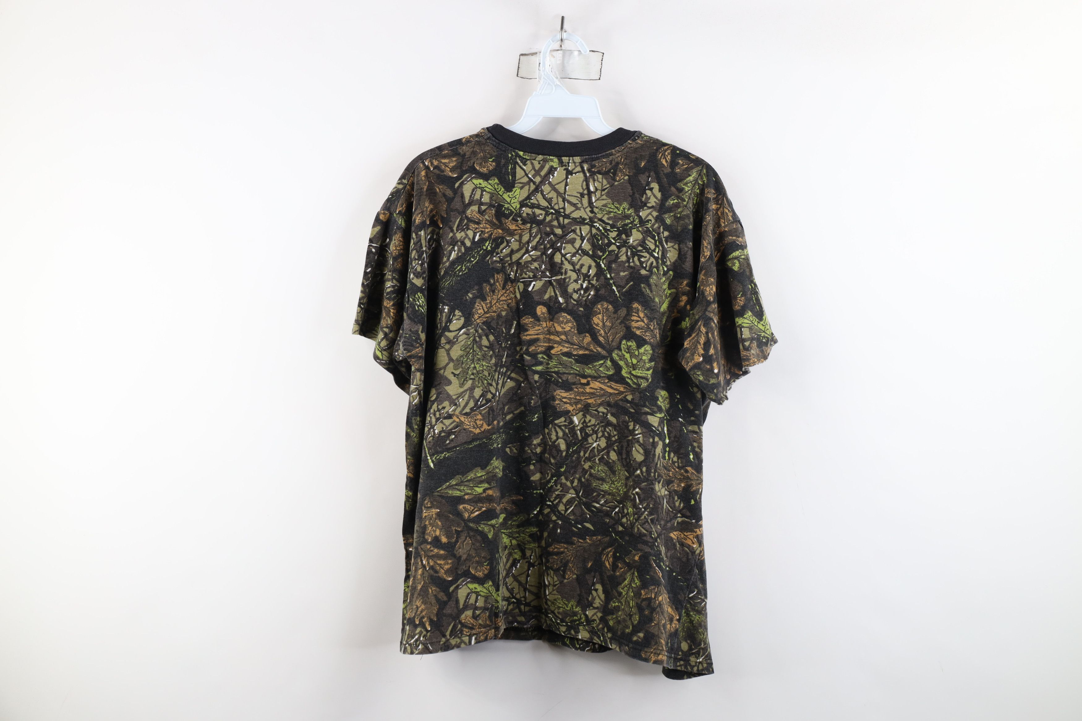 Vintage Vintage 90s Streetwear Boxy Fit Camouflage Pocket T-Shirt Size US M / EU 48-50 / 2 - 9 Thumbnail