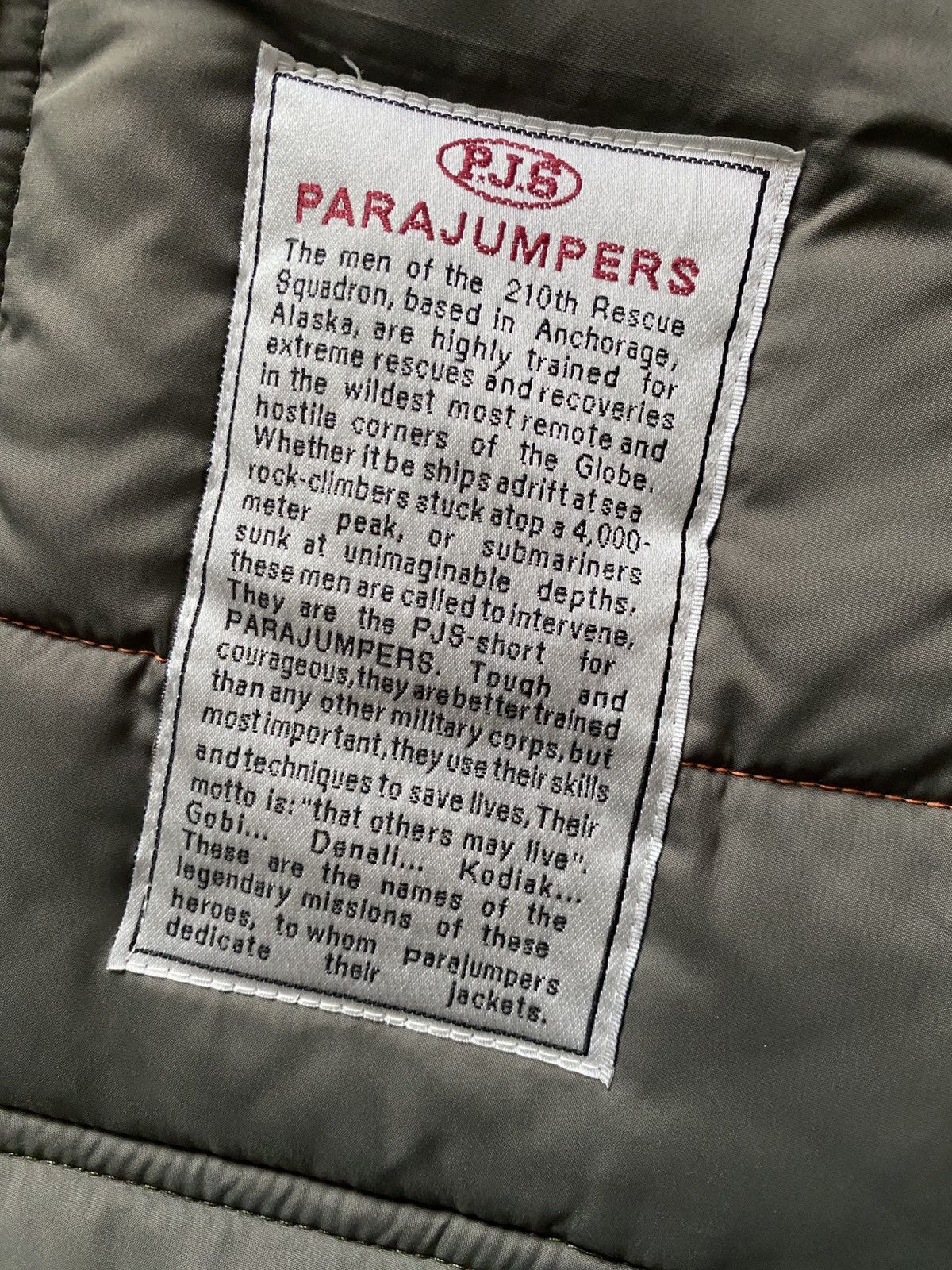 Parajumpers Parajumpers PJS Masterpiece Series Down Puffer Parka Jacket Size US M / EU 48-50 / 2 - 12 Thumbnail