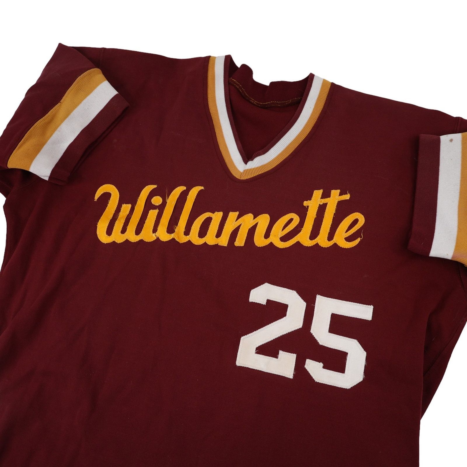 Russell Athletic × Vintage Vintage Russell Athletics Willamette Script All Sewn Jersey Size US L / EU 52-54 / 3 - 7 Thumbnail