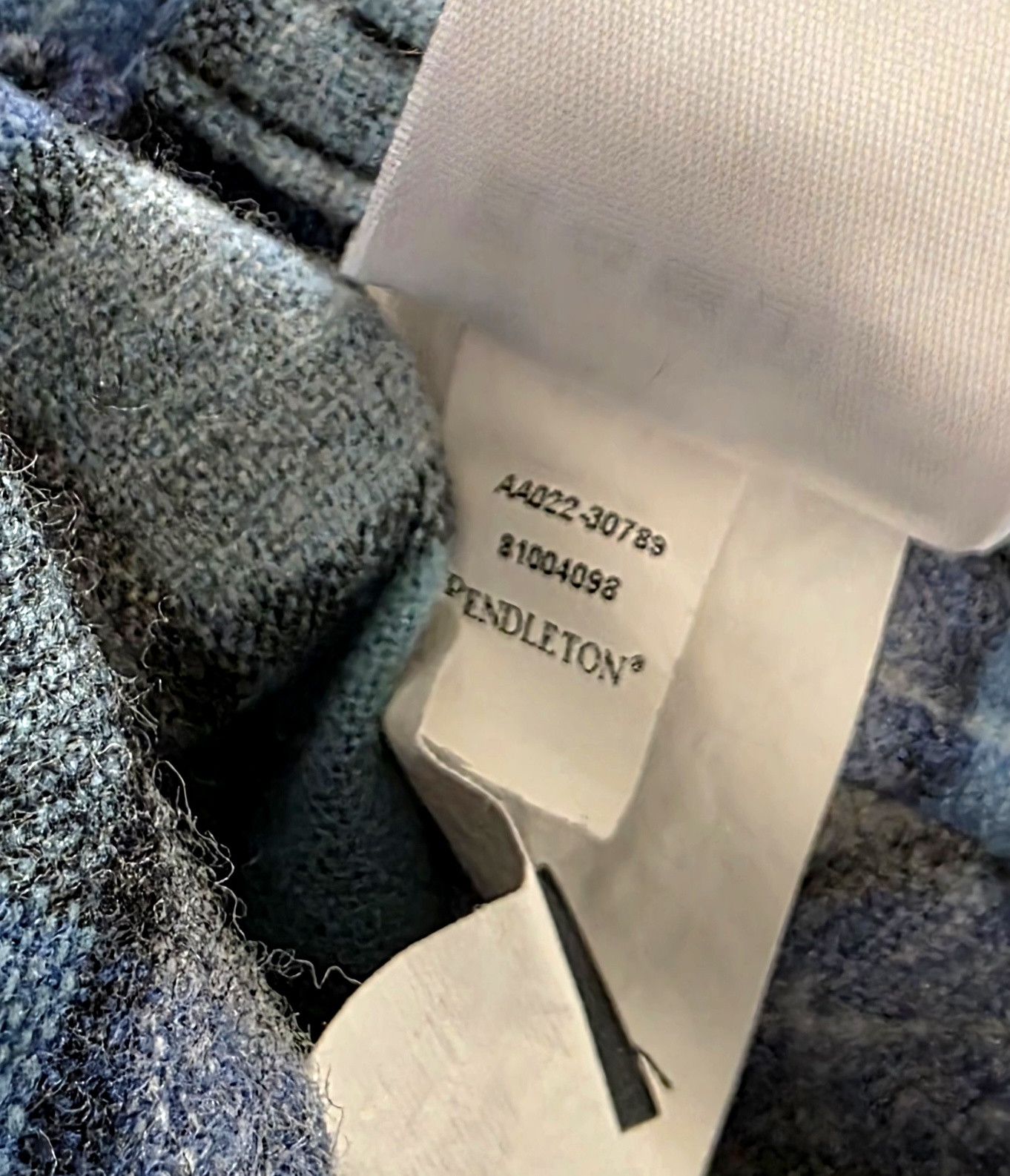 Pendleton Pendleton Board Shirt Wool Flannel Blue Plaid Button-Up XXL Size US XXL / EU 58 / 5 - 8 Thumbnail