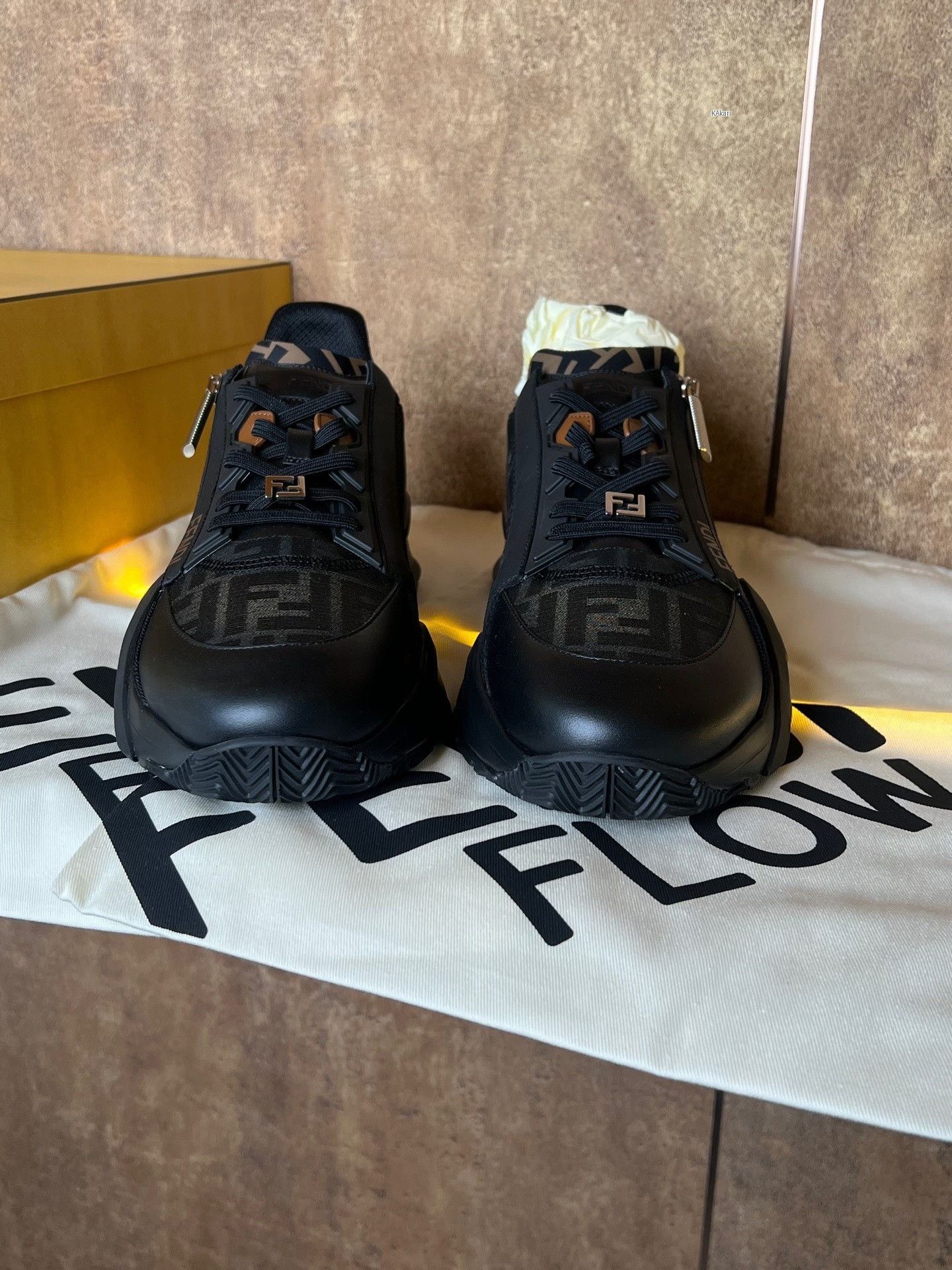 Fendi Fendi FF Monogram Sneakers Size US 11 / EU 44 - 3 Thumbnail