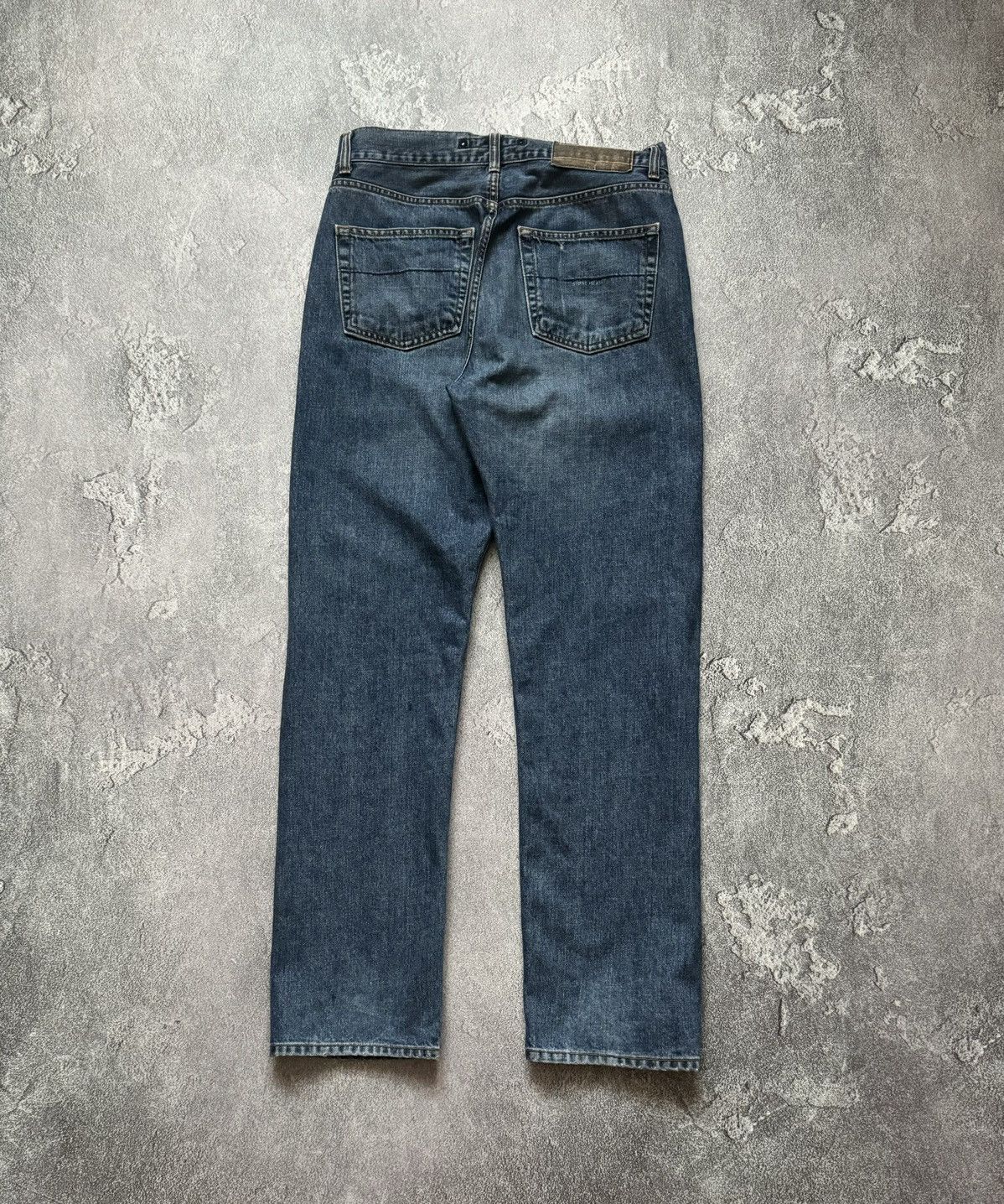 Stone Island × Vintage Stone island SI 33 denim pant trouser Jean chino 90s Size US 33 - 4 Thumbnail