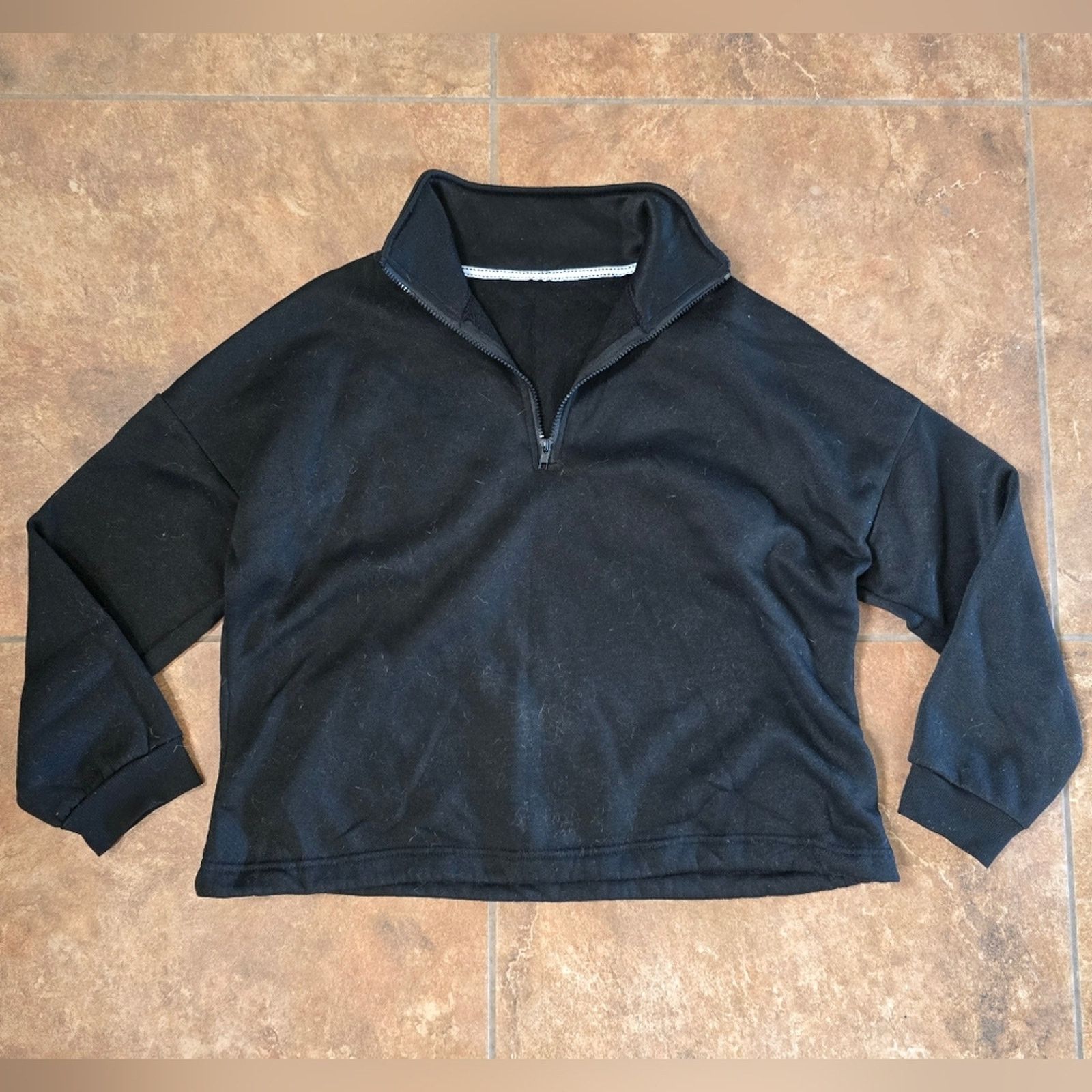 Shein Black Cinched | SHEIN | Vneck Sweater Size XL / US 12-14 / IT 48-50 - 1 Thumbnail