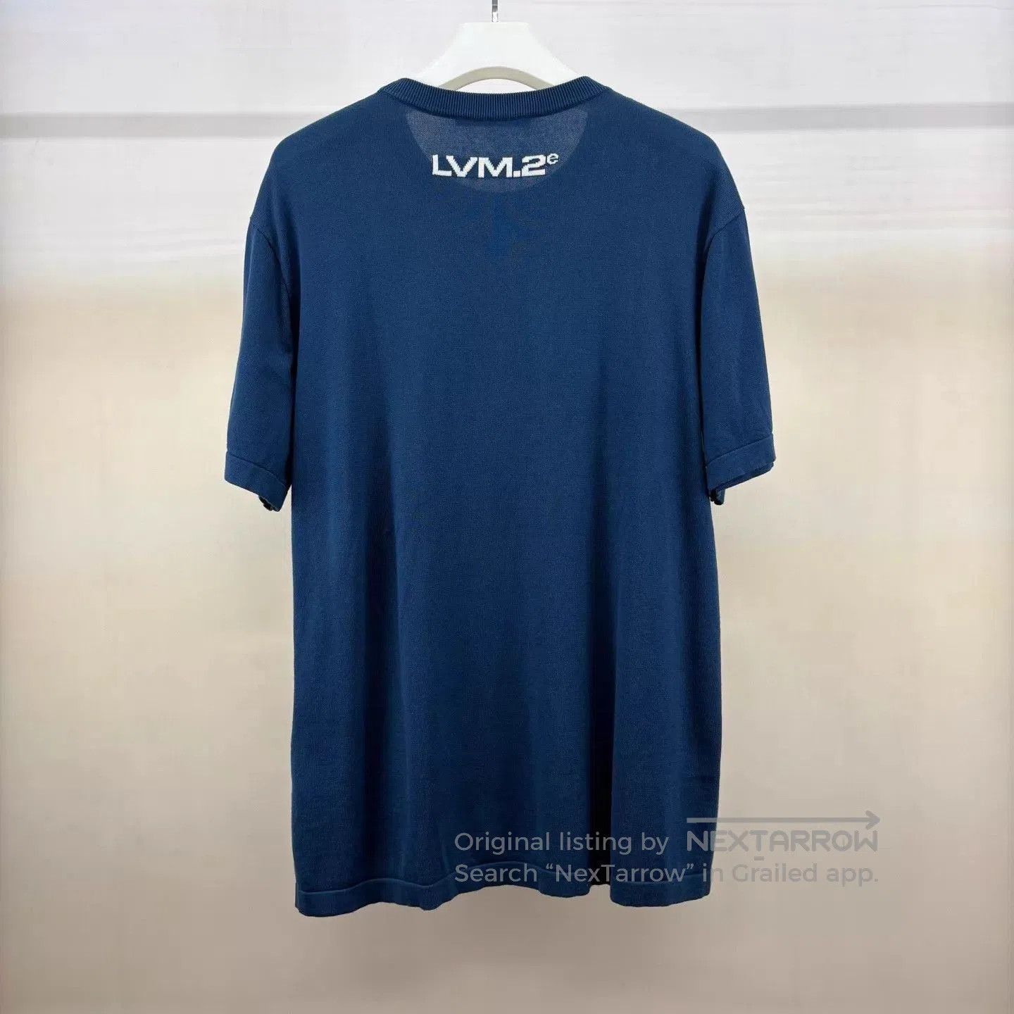 Louis Vuitton Blue XL Short Sleeve Graphic Shirt. Size US XL / EU 56 / 4 - 2 Thumbnail