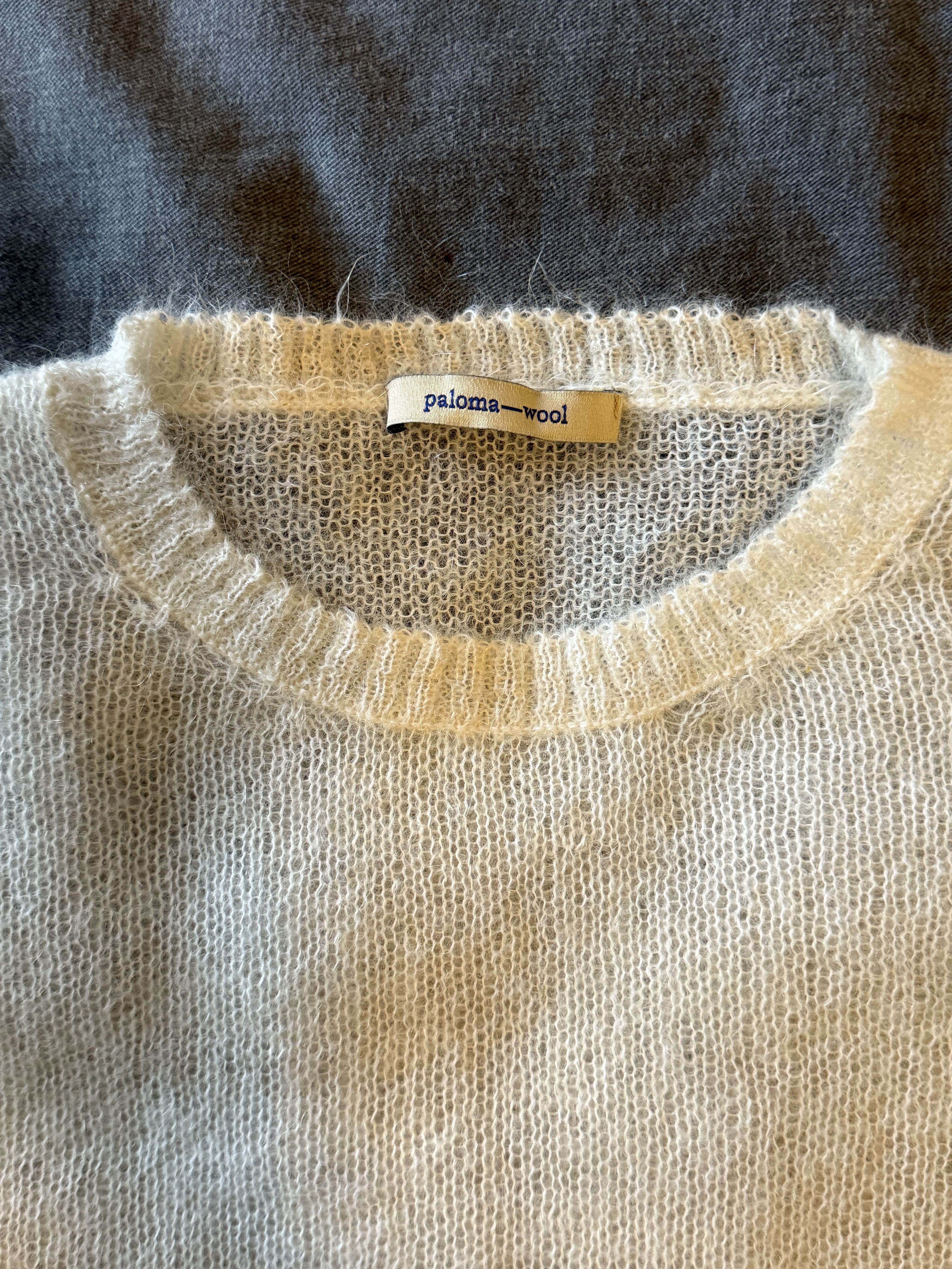Paloma Wool White wool sweater Size US S / EU 44-46 / 1 - 2 Thumbnail