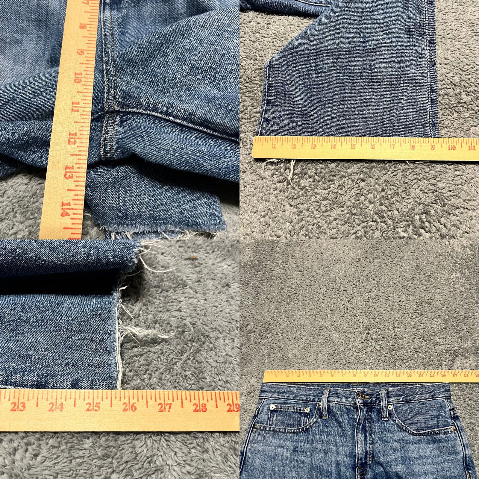 J.Crew J.Crew Jeans Womens 28 High Rise Relaxed Demi Bootcut Flayed Hem 2024 Blue Size 28 Regular Womens Boys Girls Mens Womens Mode Size 28" / US 6 / IT 42 - 8 Thumbnail