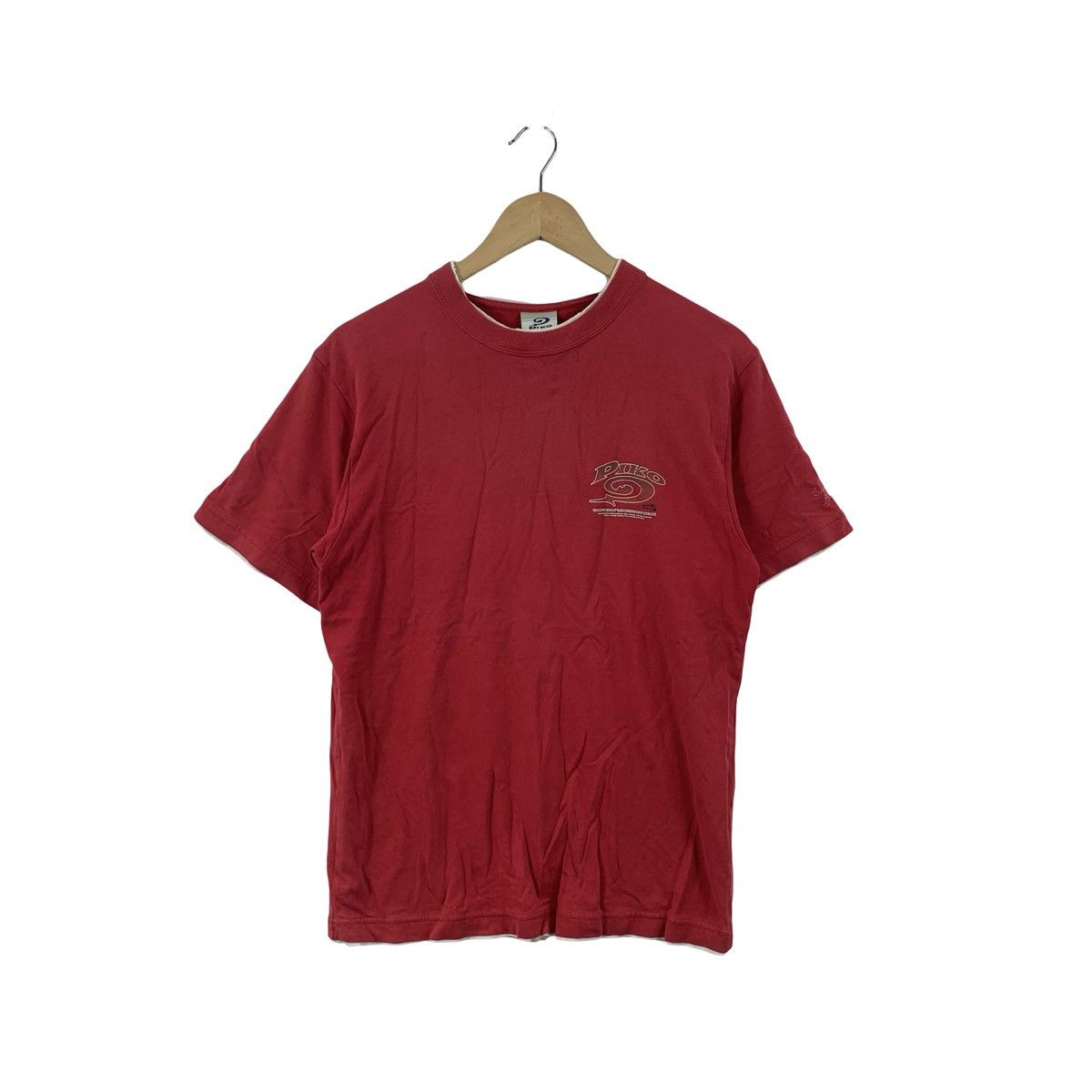 Vintage Vintage PIKO T SHIRT SMALL Logo Spellout – Minimal Surf Size US M / EU 48-50 / 2 - 1 Thumbnail
