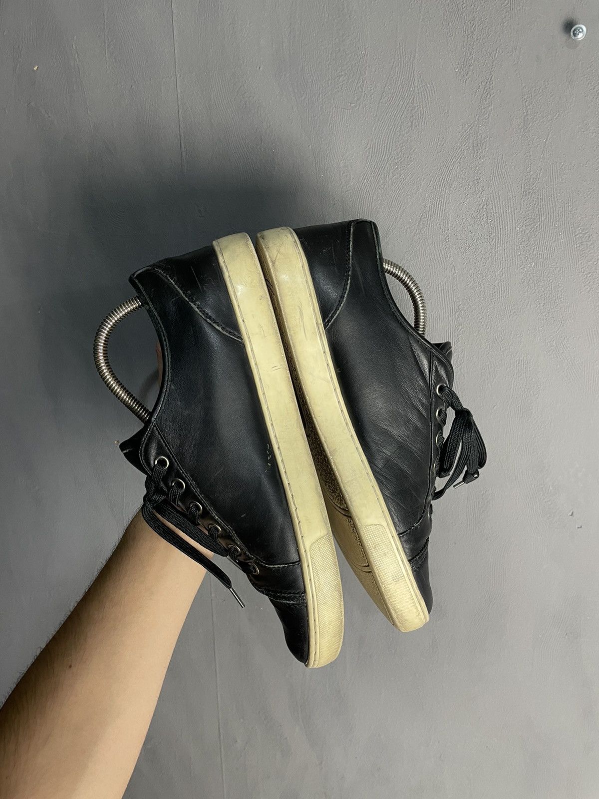 Dolce & Gabbana Dolce & Gabbana Main Line Leather Low Top Sneakers Size US 9.5 / EU 42-43 - 7 Thumbnail