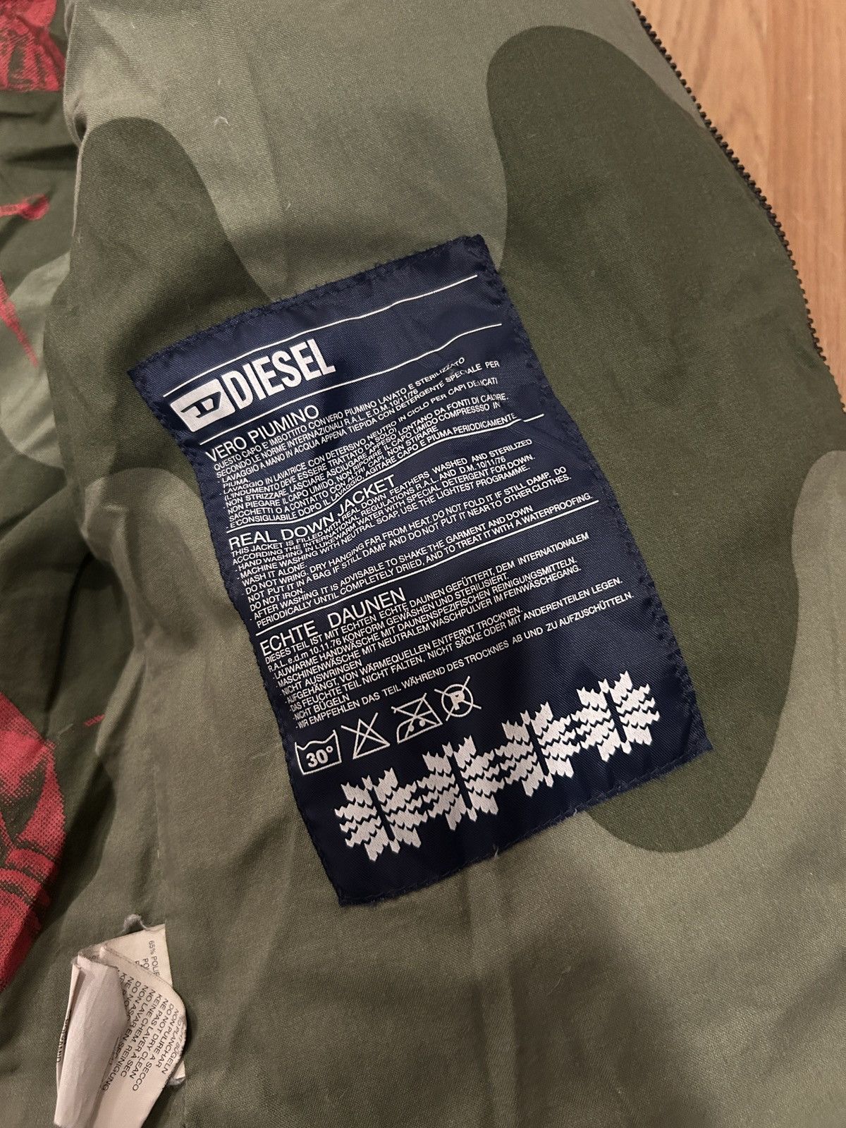 Diesel Y2K Diesel down jacket Size L / US 10 / IT 46 - 5 Thumbnail