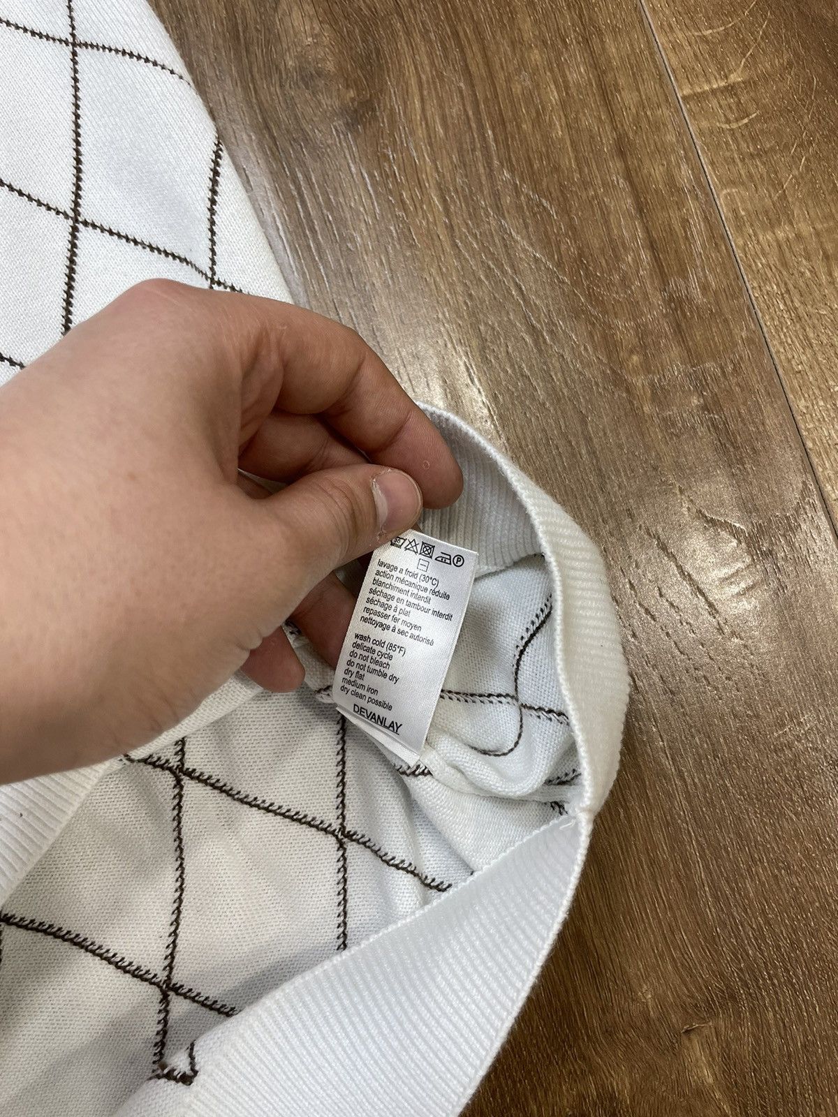 Lacoste × Vintage Vintage Lacoste White Sweater Vest Y2K 90’s Size US S / EU 44-46 / 1 - 8 Thumbnail
