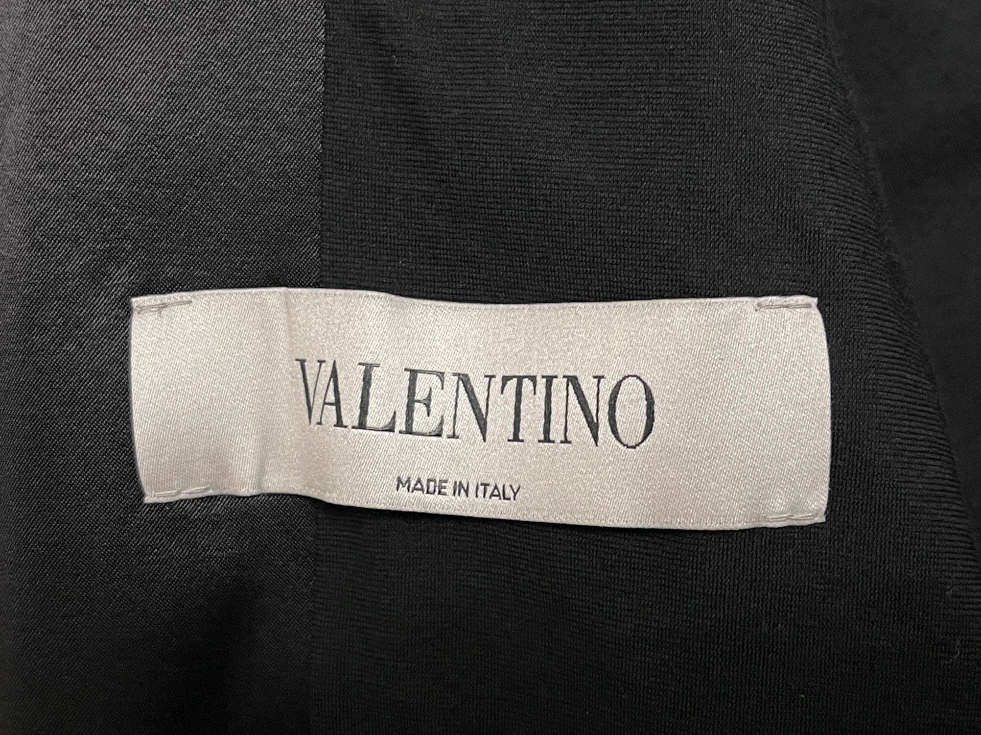 Valentino Valentino Runway Silk Jacket Men's 50 Black Size US M / EU 48-50 / 2 - 5 Thumbnail