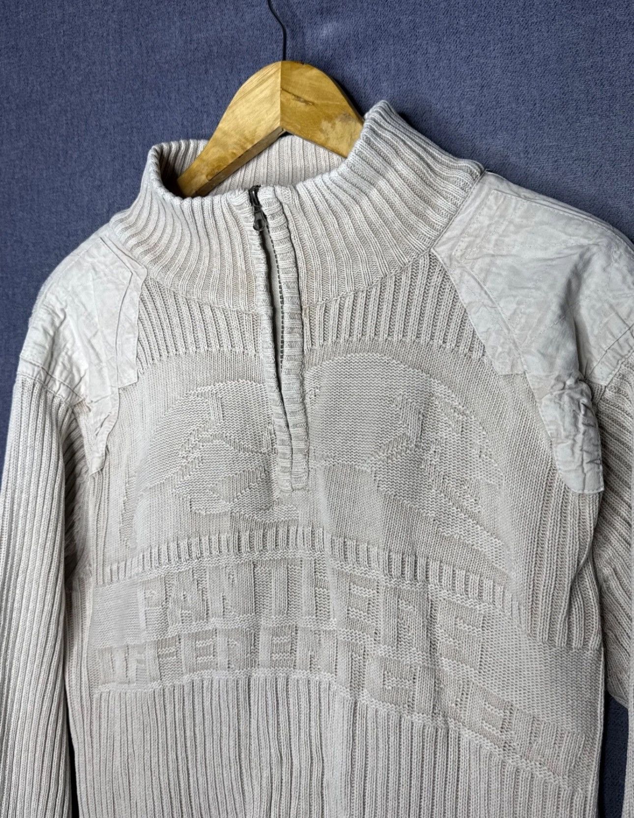 If Six Was Nine Vintage Y2K Striped Ribbed Sweater Knit IfSixWasNine Style Size US XL / EU 56 / 4 - 5 Thumbnail