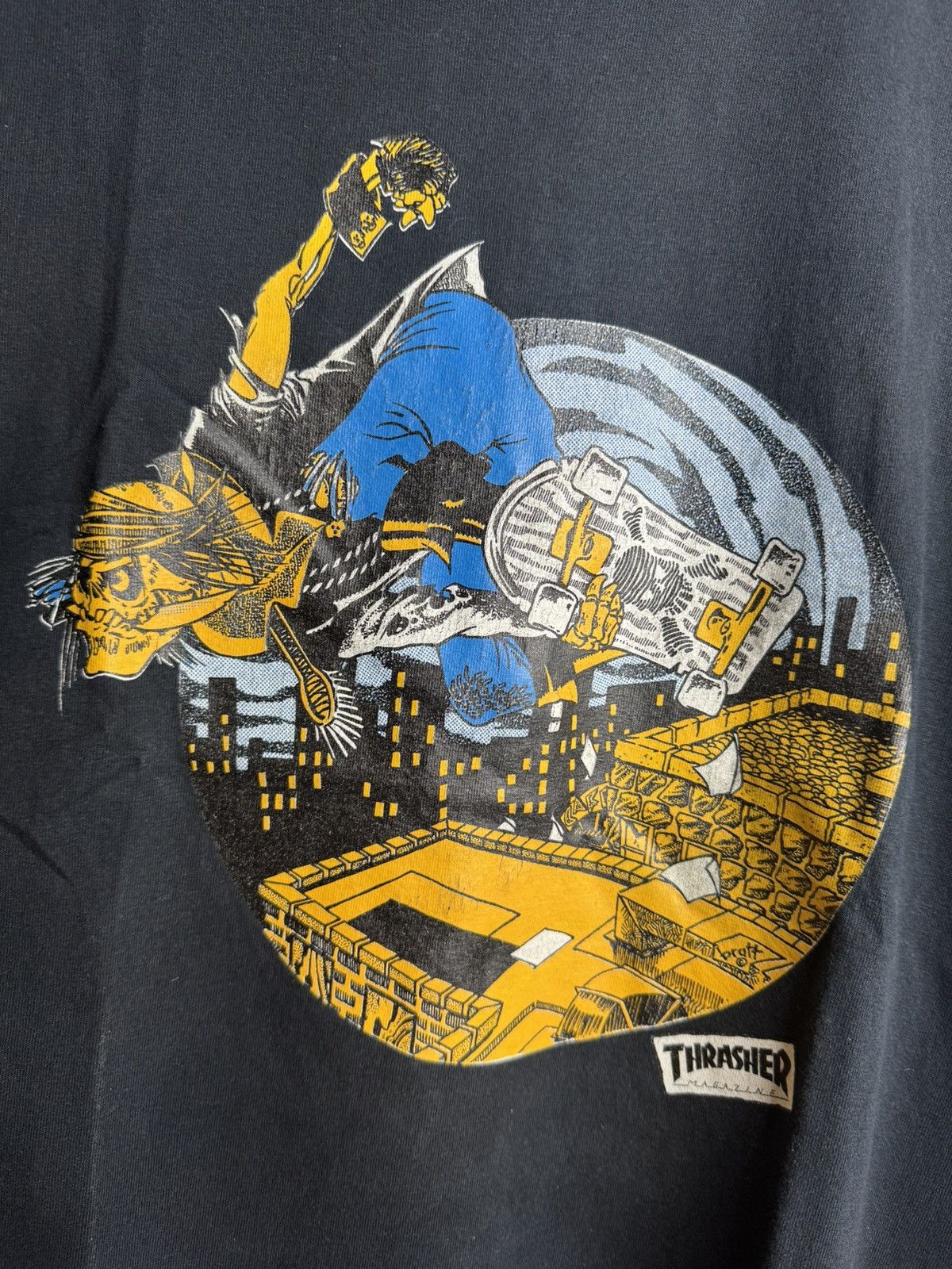 Other Thrasher Vintage Pushead Powell Peralta Tees Size US L / EU 52-54 / 3 - 3 Thumbnail