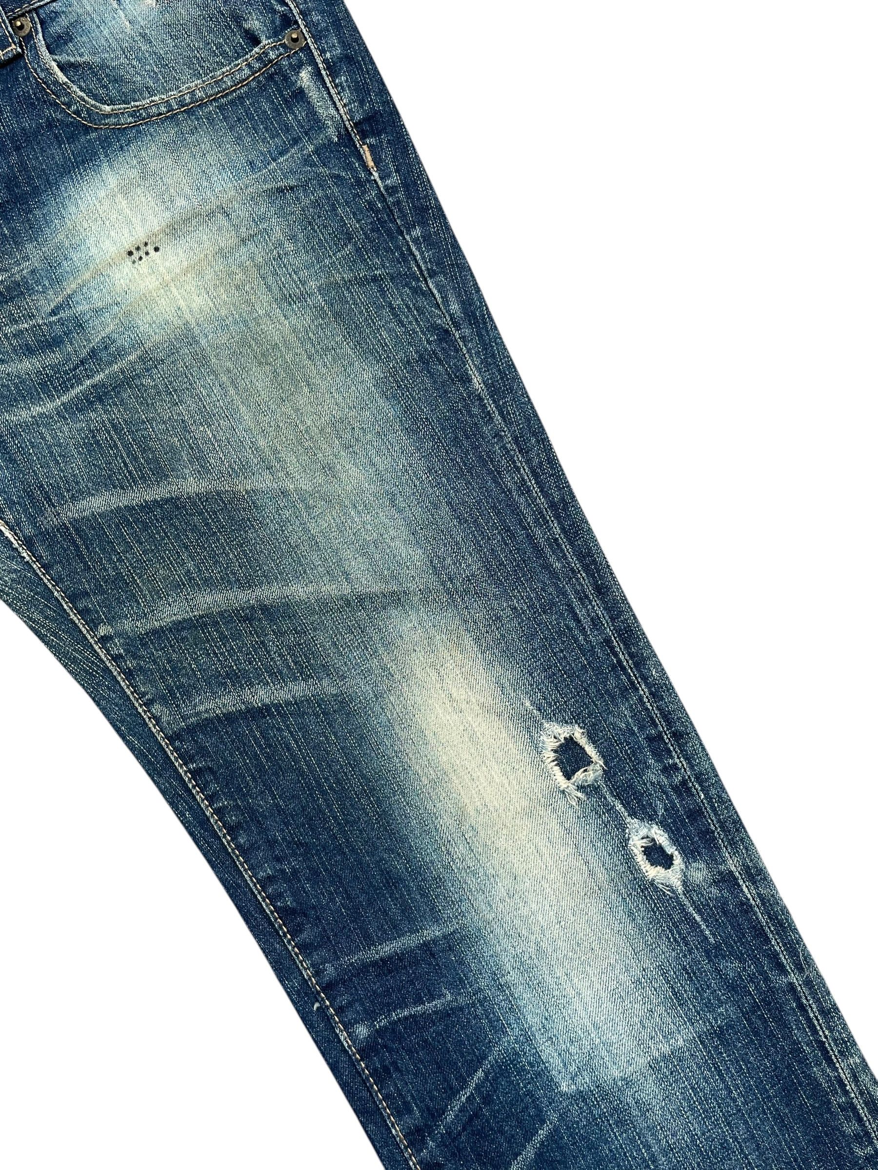 Designer Dsquared2 Custom Distresed Denim Size US 31 - 8 Thumbnail