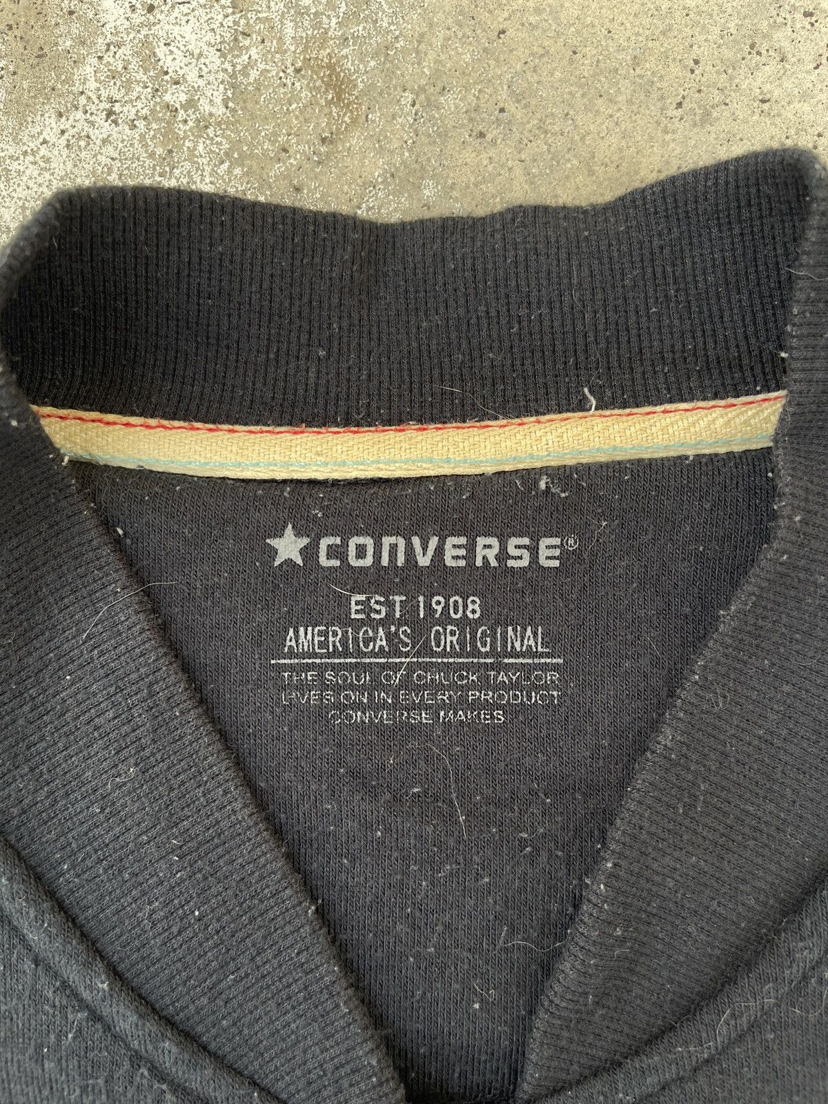 Converse × Japanese Brand × Vintage Vintage Converse Sweatshirt Varsity Size US L / EU 52-54 / 3 - 7 Thumbnail