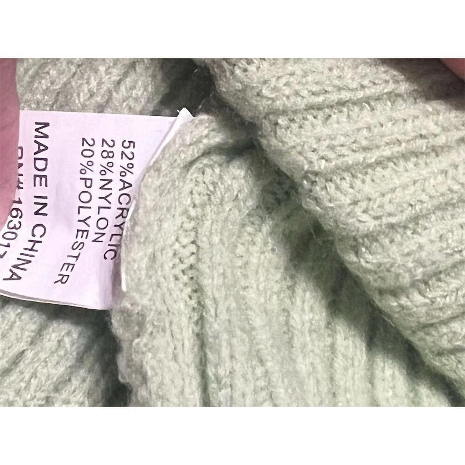 Other Princess Polly Women's Green V-Neck Cropped Sweater Size M/L Size L / US 10 / IT 46 - 8 Thumbnail
