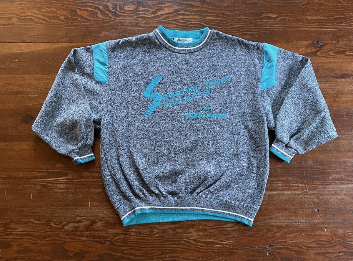 Vintage Vintage Cecilene Sporting Gear Projects Crewneck Sweatshirt Size US S / EU 44-46 / 1 - 2 Thumbnail