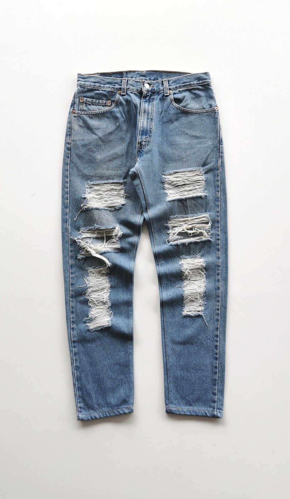 Levi's × Undercover Vintage Levis 505 Distressed Jeans Looklike Undercover Size US 32 / EU 48 - 5 Thumbnail