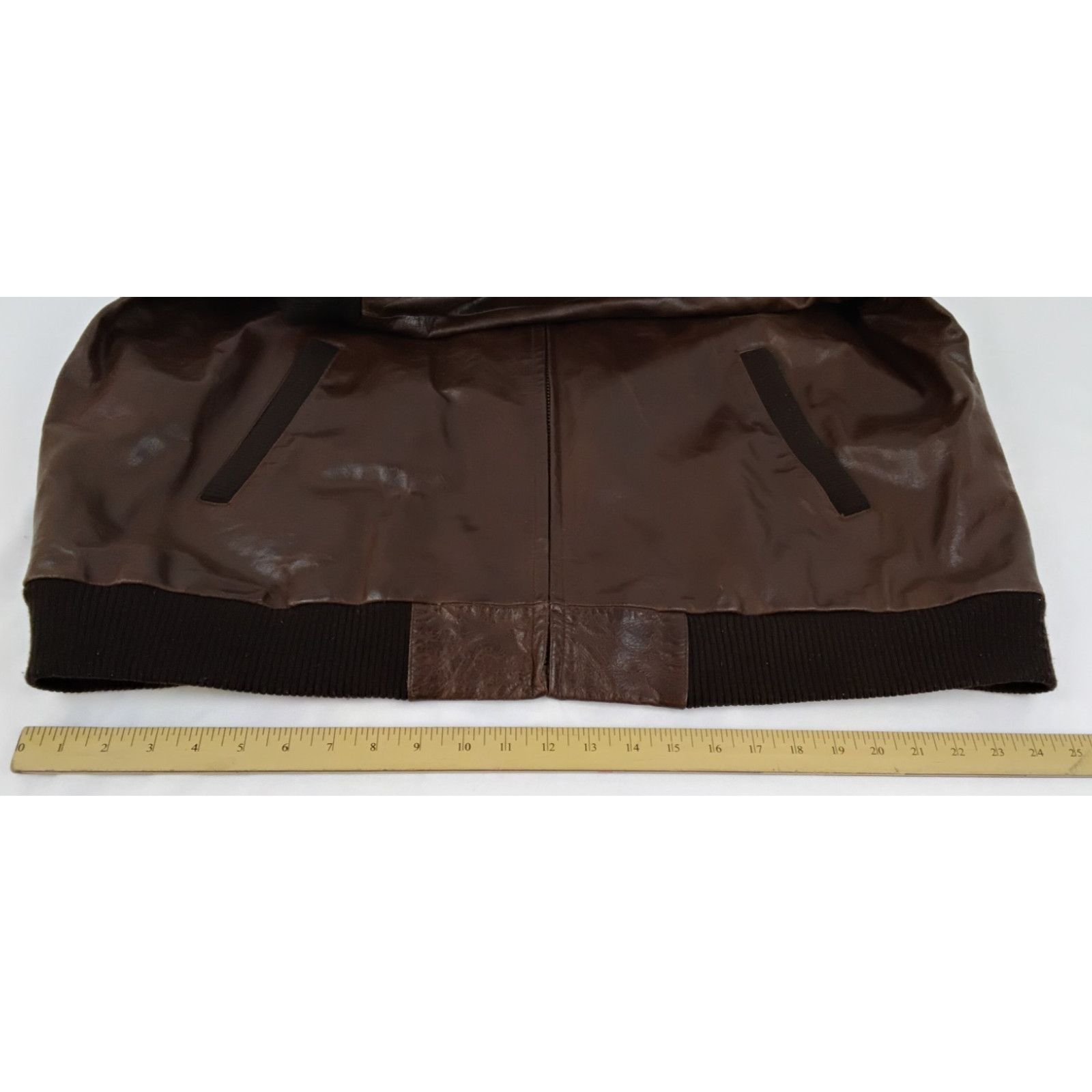 Members Only Members Only Leather Jacket Men's 2XL Brown Flight Size US XXL / EU 58 / 5 - 20 Thumbnail