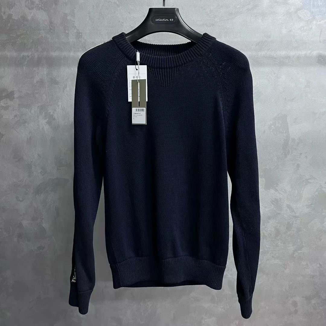 Dior navy blue dior long sleeve sweater Size US S / EU 44-46 / 1 - 1 Thumbnail