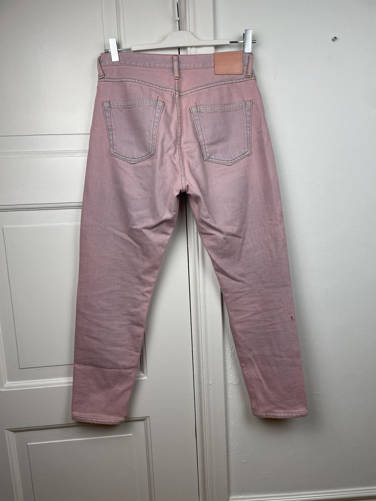 Acne Studios Acne Studios 1997 (1996) Pink washed jeans pants label Size US 28 / EU 44 - 2 Thumbnail