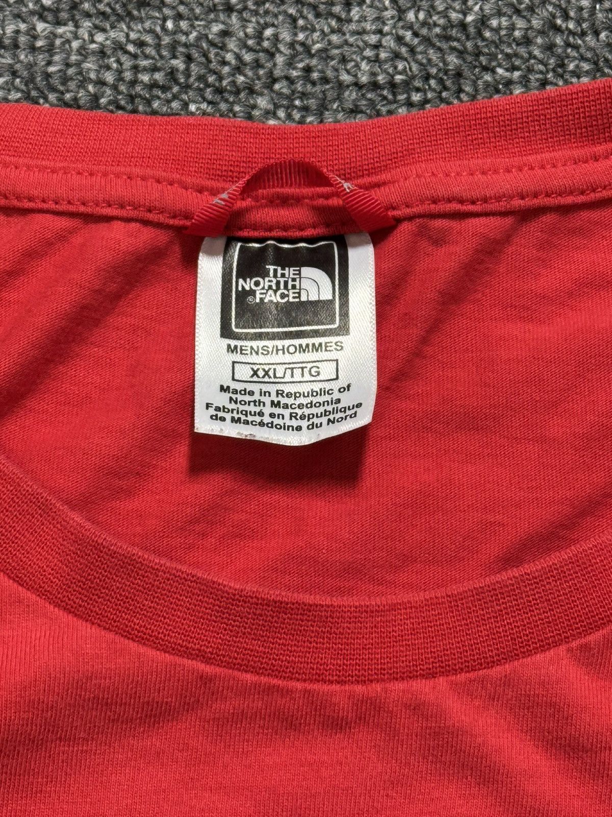 The North Face The North Face Men’s XXL Red T-Shirt “Never Stop Exploring” Size US XXL / EU 58 / 5 - 4 Thumbnail