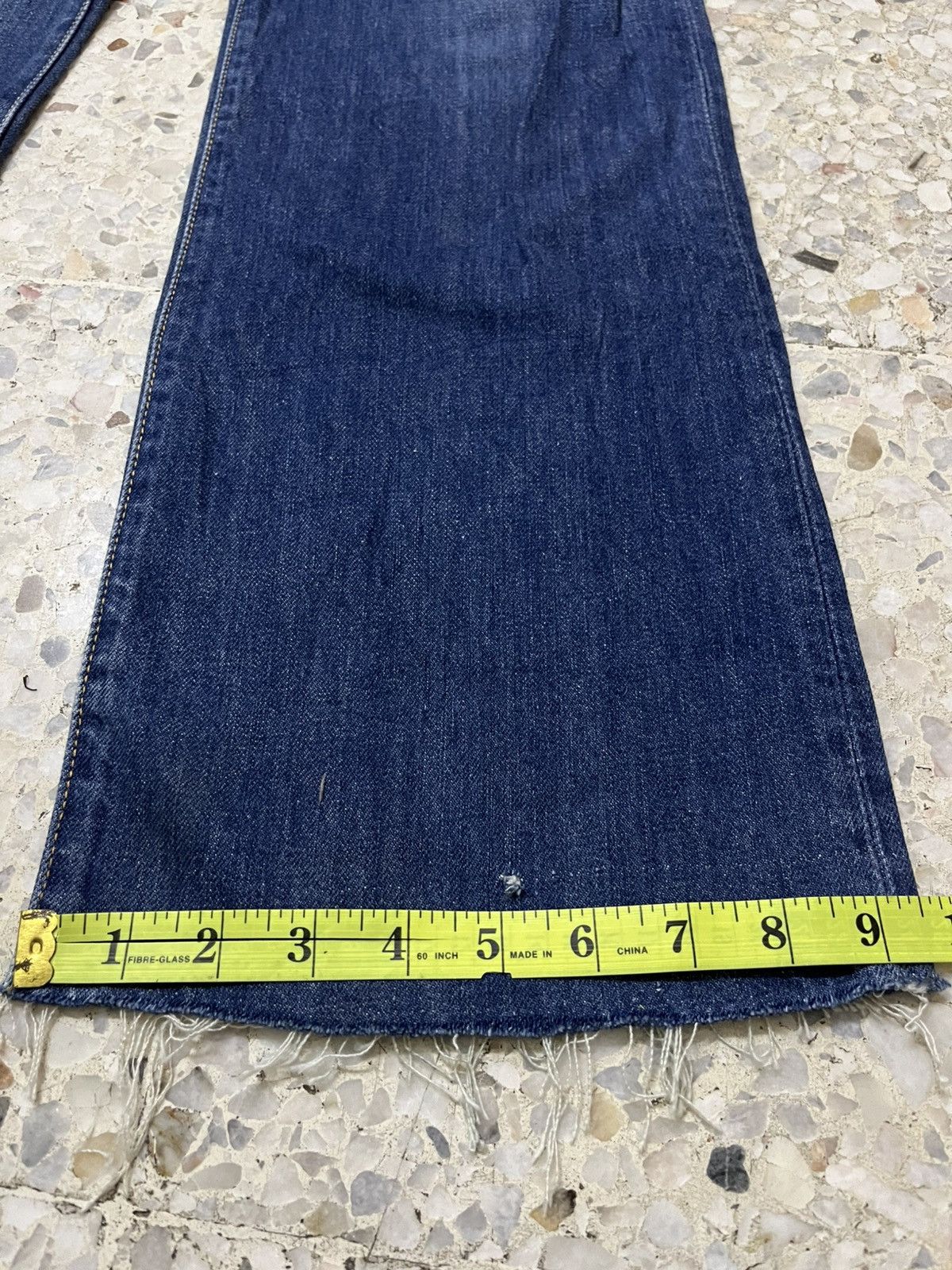 Levi's vintage levis clothing 517 bootcut light blue jeans Size US 33 - 14 Thumbnail