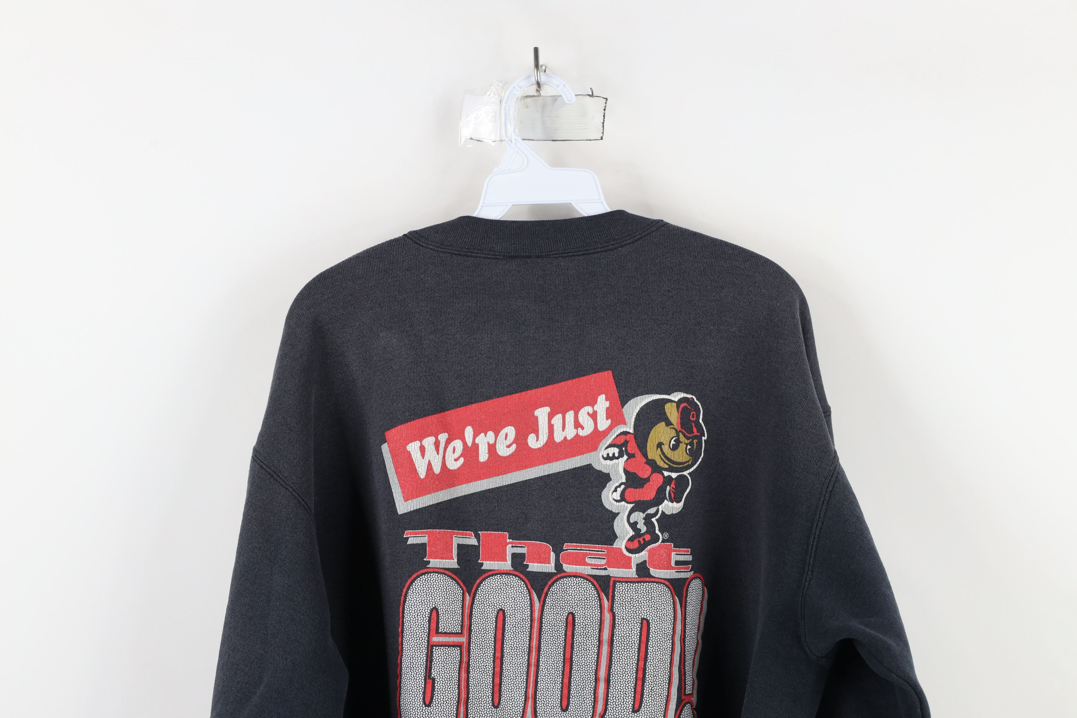 Vintage Vintage 90s Spell Out Ohio State University Sweatshirt USA Size US XL / EU 56 / 4 - 13 Thumbnail