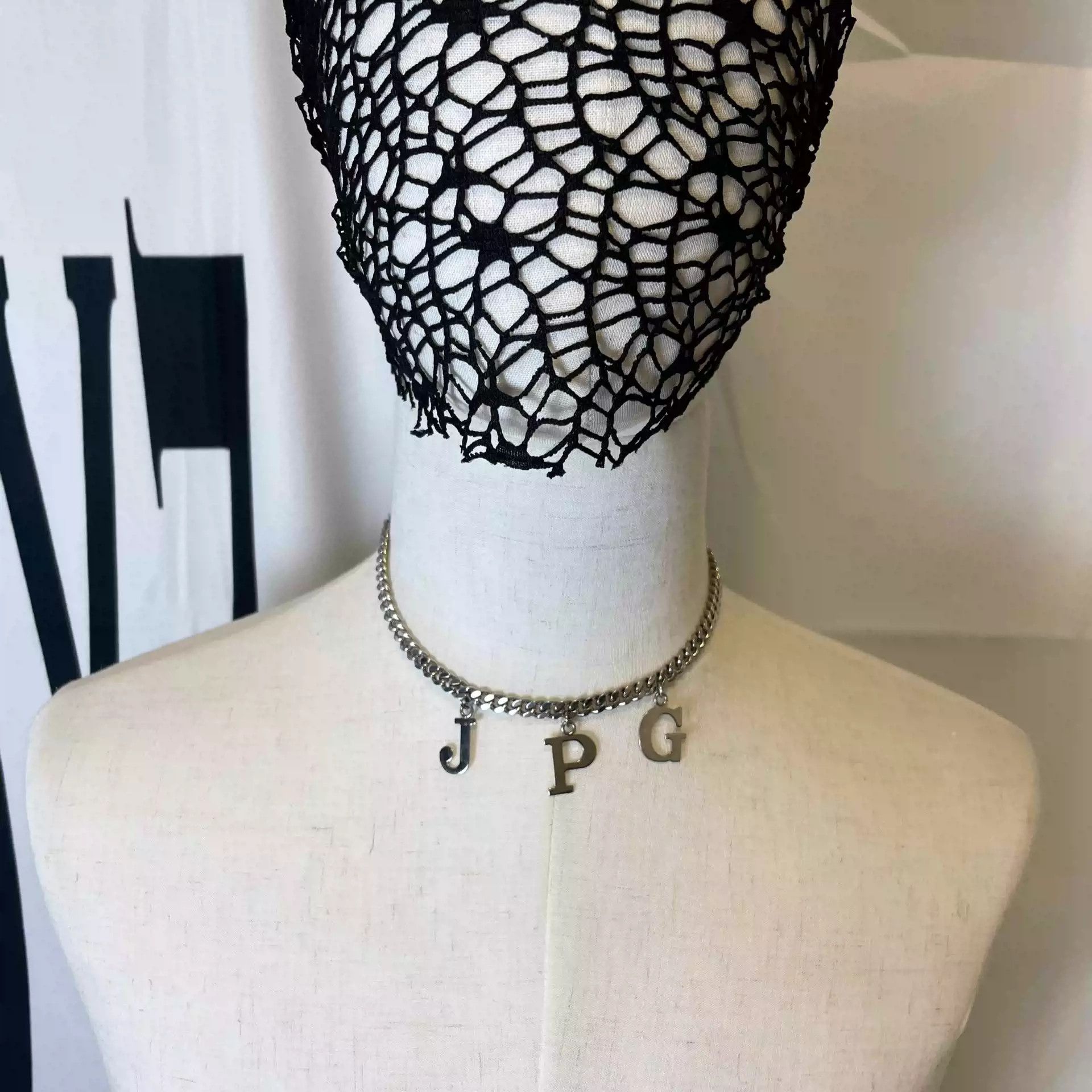 Jean Paul Gaultier John Paul Gaultier Limited Letter Chain Size ONE SIZE - 1 Thumbnail
