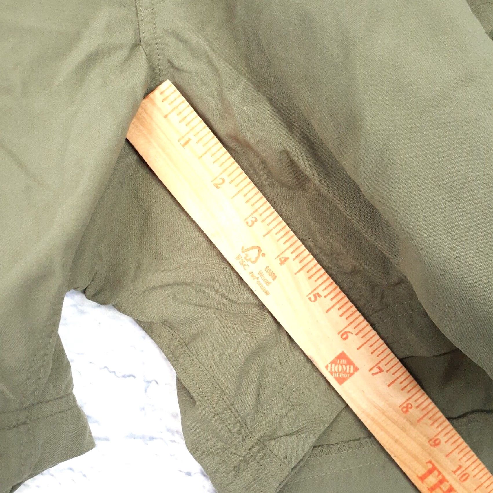 Vintage Boy Scouts Of America Shorts Cargo Mens Large 38 Green - Outdoor Travel Casual Regular Waist 38 Inseam 7 Size US 38 / EU 54 - 6 Thumbnail