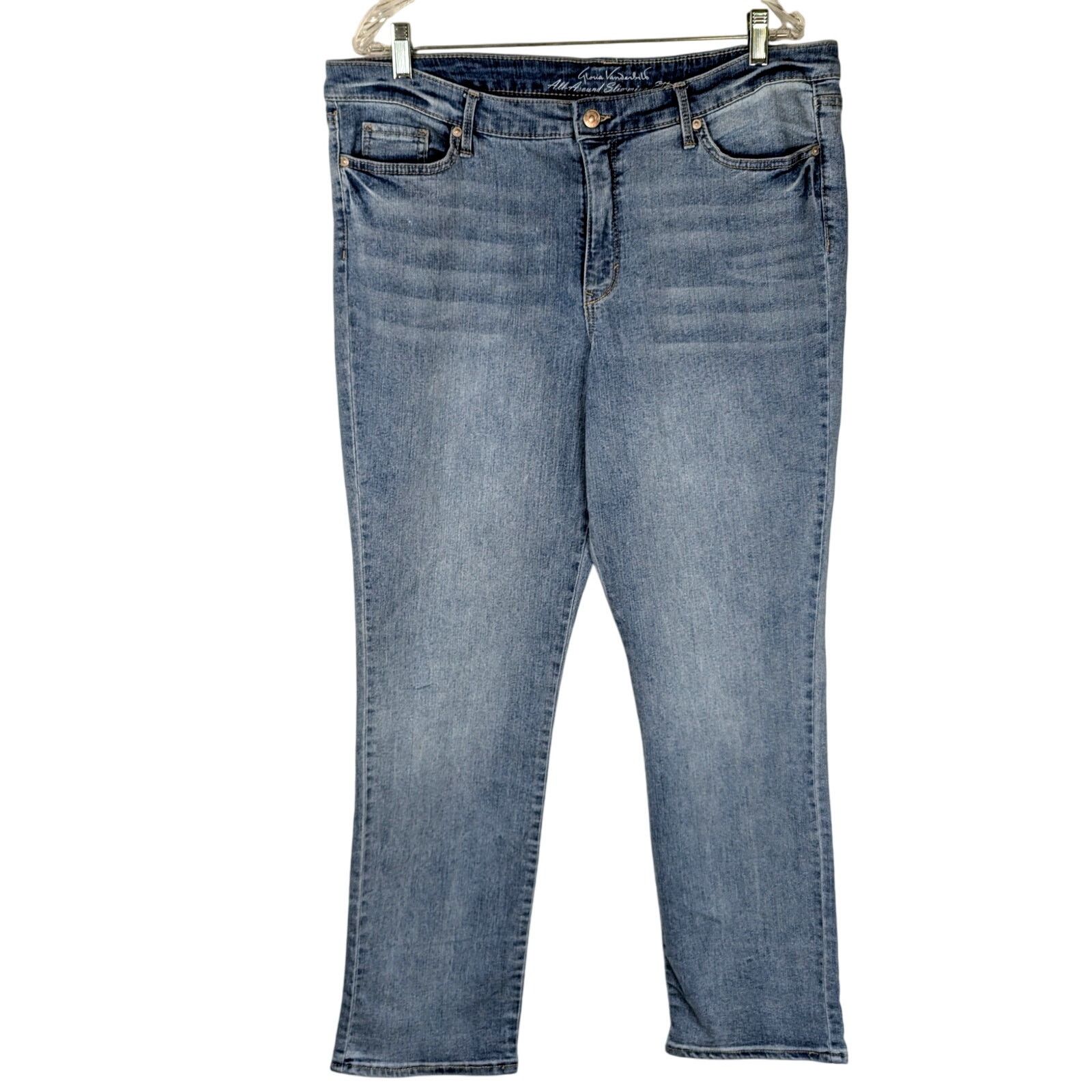 Gloria Vanderbilt Gloria Vanderbilt sz18 "all around slimming effect" W38 Size 40" / US 18 - 1 Thumbnail