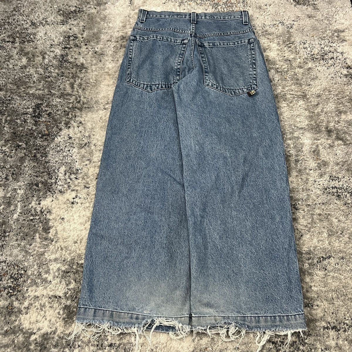 Vintage Rare Vintage 90s Jnco Roadkill Striped Baggy Wide Leg Jeans Grailed