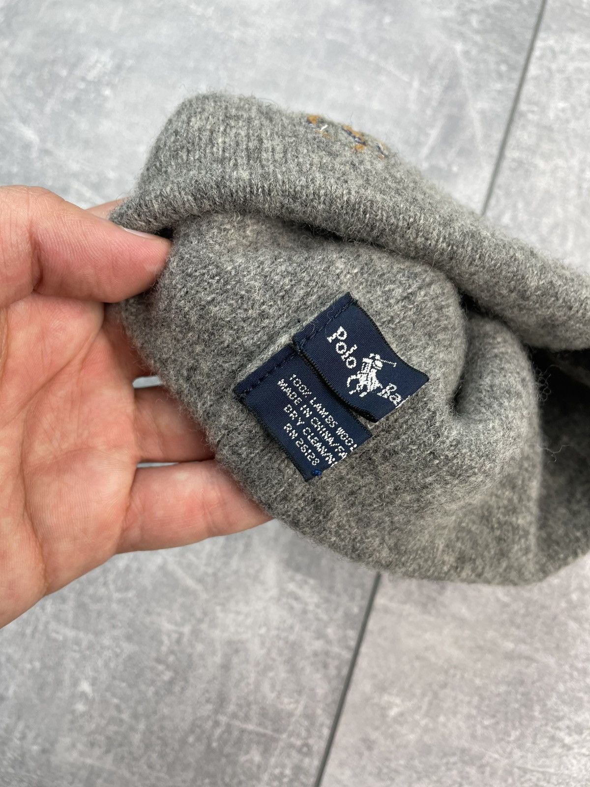 Polo Ralph Lauren Polo Ralph Lauren Vintage Wool Beanie Hat Embroidery Logo Size ONE SIZE - 4 Thumbnail