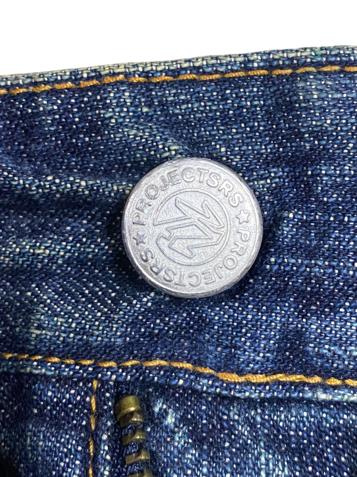 Japanese Brand Vintage Project SRS Rhinestone Avant Garde Style Jeans Size US 34 / EU 50 - 16 Thumbnail