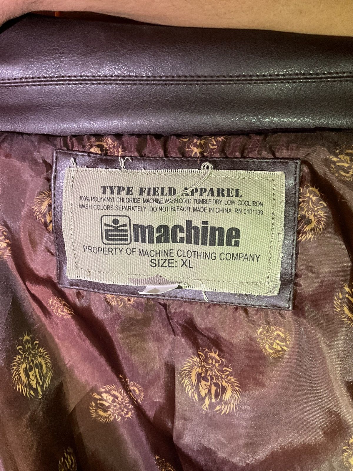 Other × Vintage Vintage leather jacket Size US XL / EU 56 / 4 - 3 Thumbnail