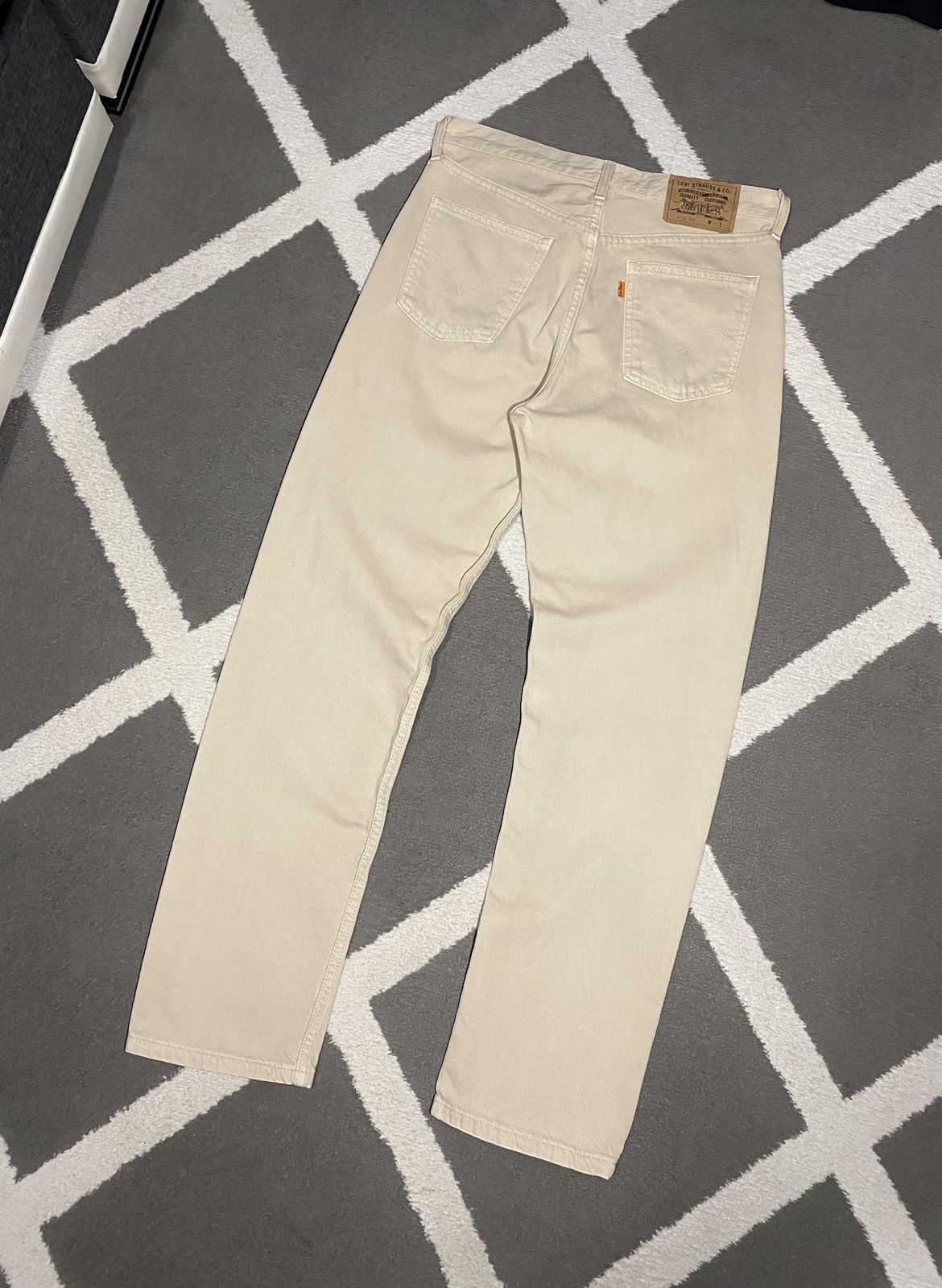 Levi's × Levi's Vintage Clothing × Vintage Vintage 90’s Levi’s Orange Tab men’s denim jeans 615 Sand Size US 32 / EU 48 - 1 Thumbnail