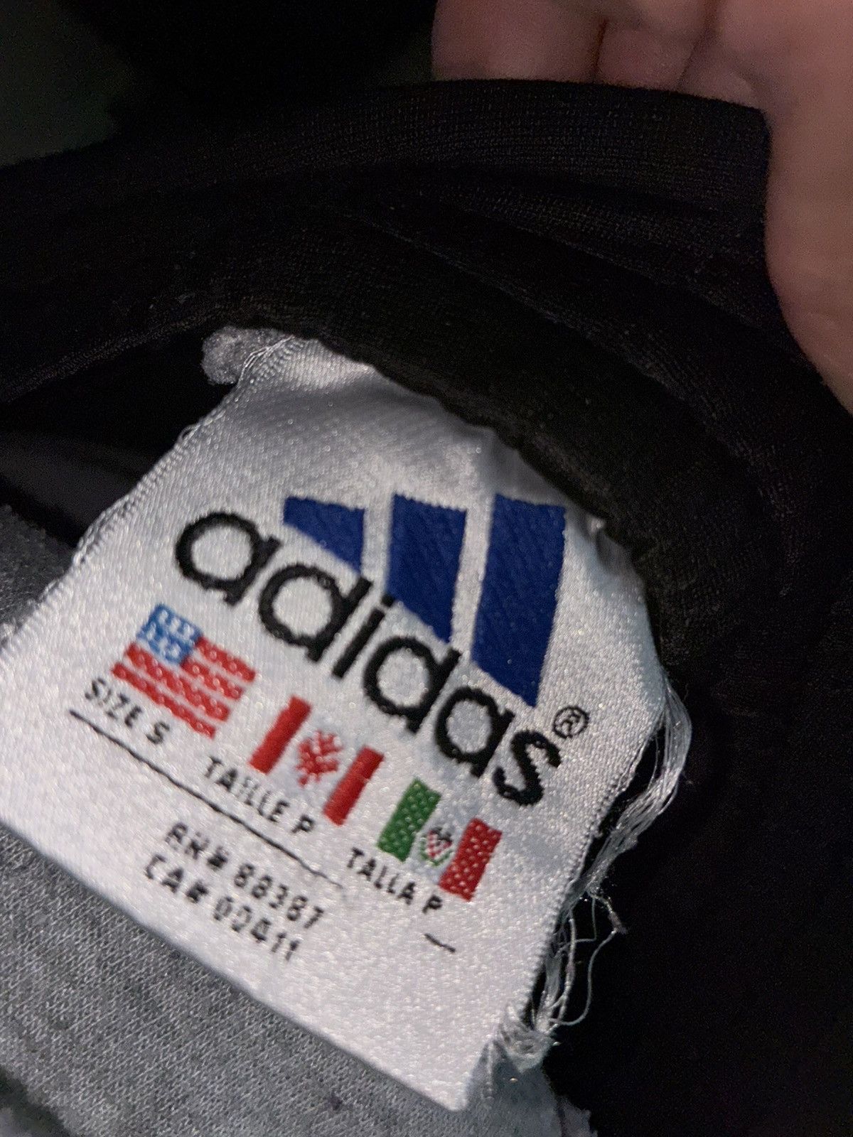 Adidas Adidas black tear away Size US 26 / EU 42 - 3 Thumbnail