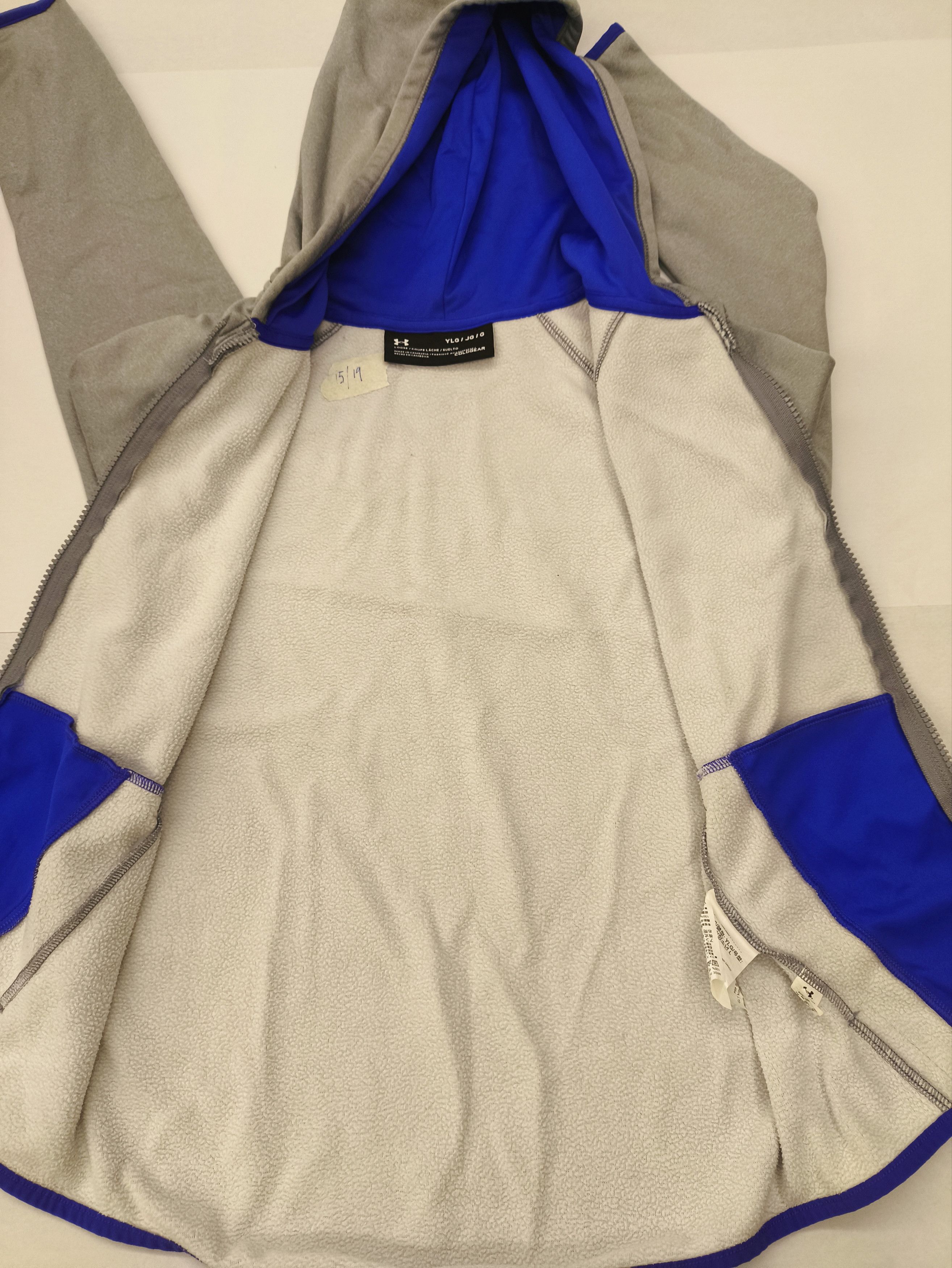 Under Armour Under armour girl fleece full zip hoodie Size XS / US 0-2 / IT 36-38 - 3 Thumbnail